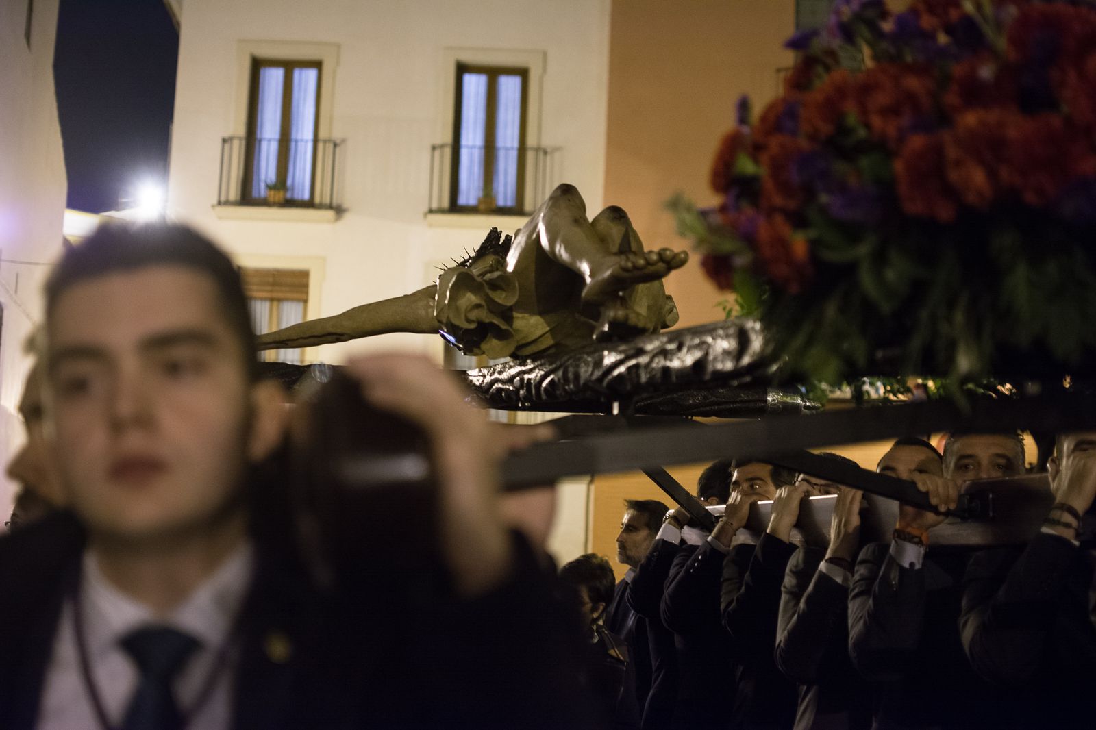 Vía crucis de la Hermandad de la Exaltación