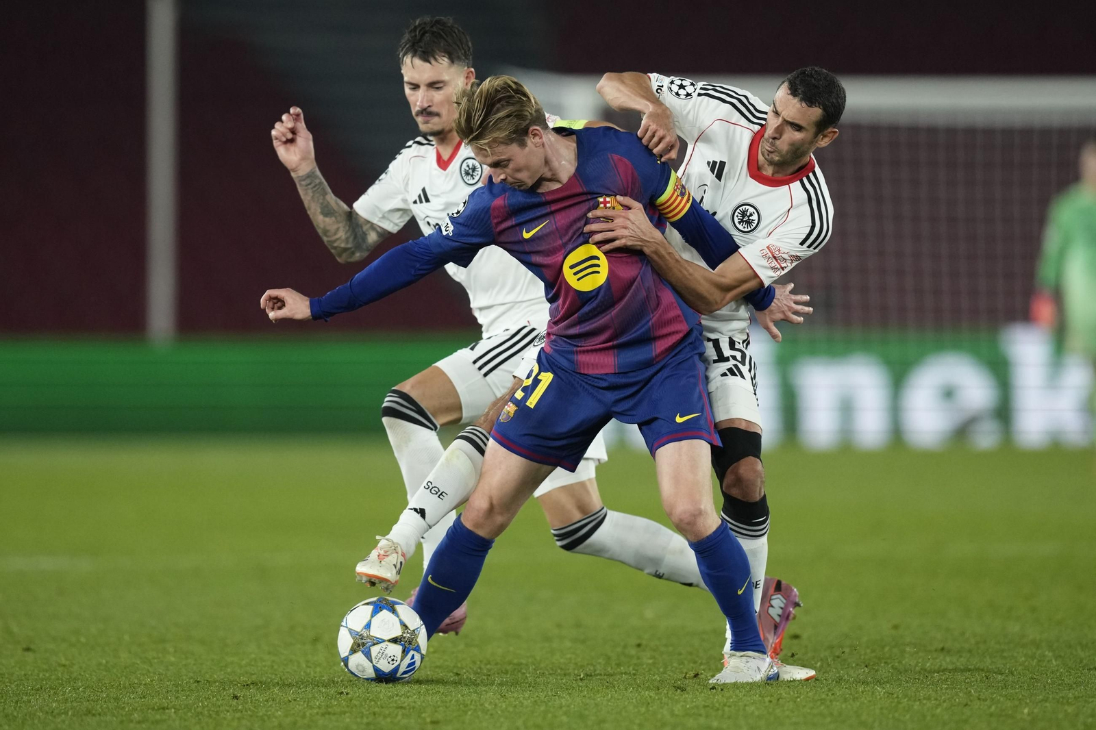 Las fotos del Barcelona-Eintracht Frankfurt