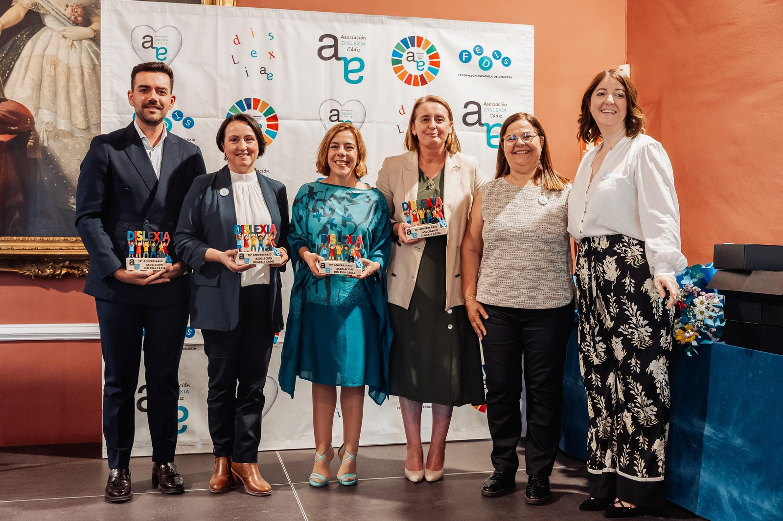 Algunos de los premiados en la gala.