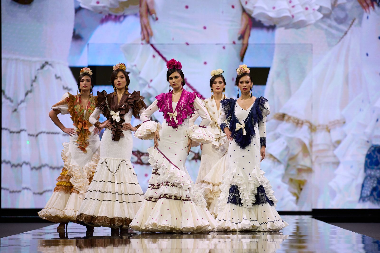 El desfile de Huelva, flamencos por naturaleza en Simof 2026, todas las fotos