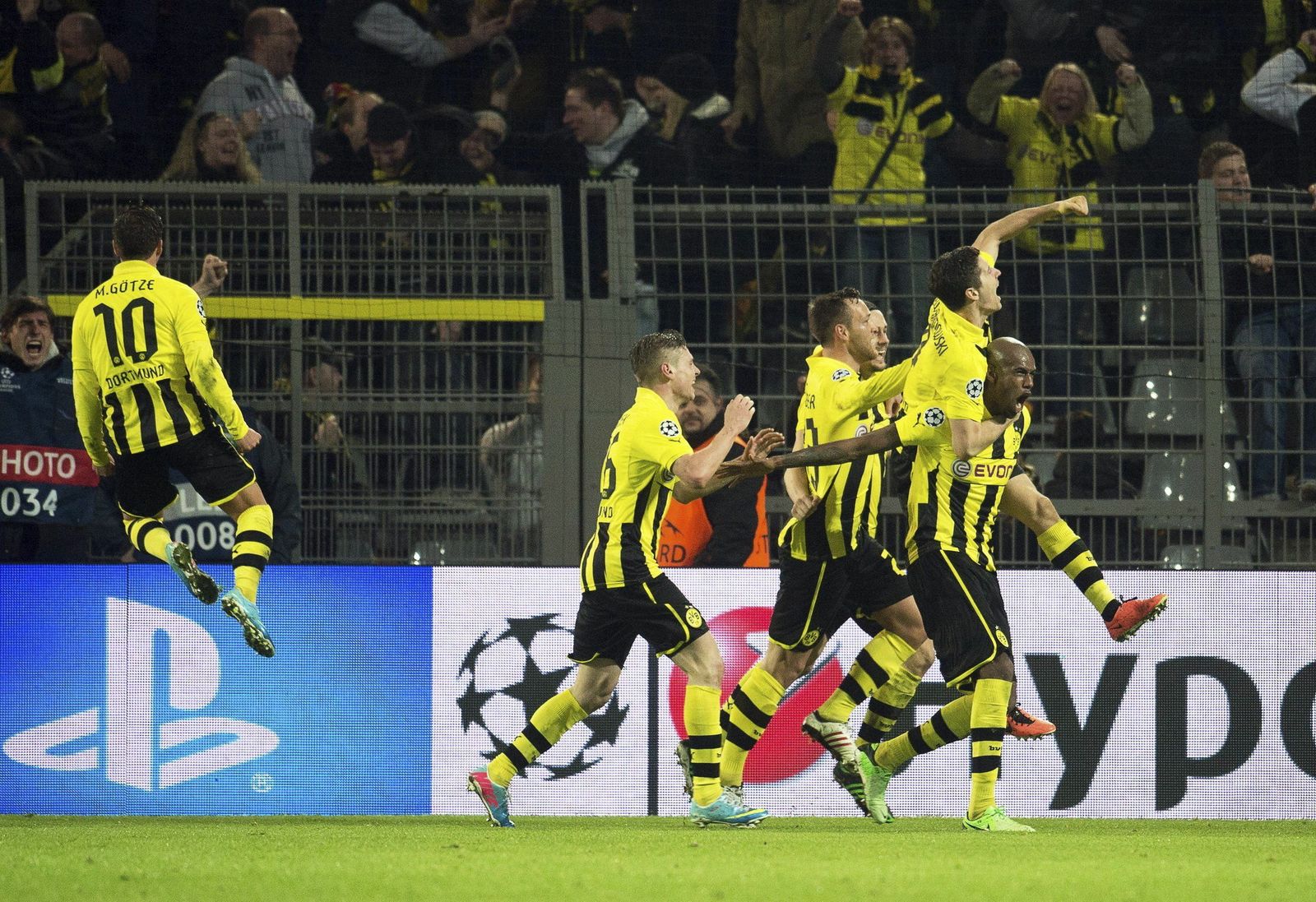 Las fotos del Borussia Dortmund-Málaga CF.