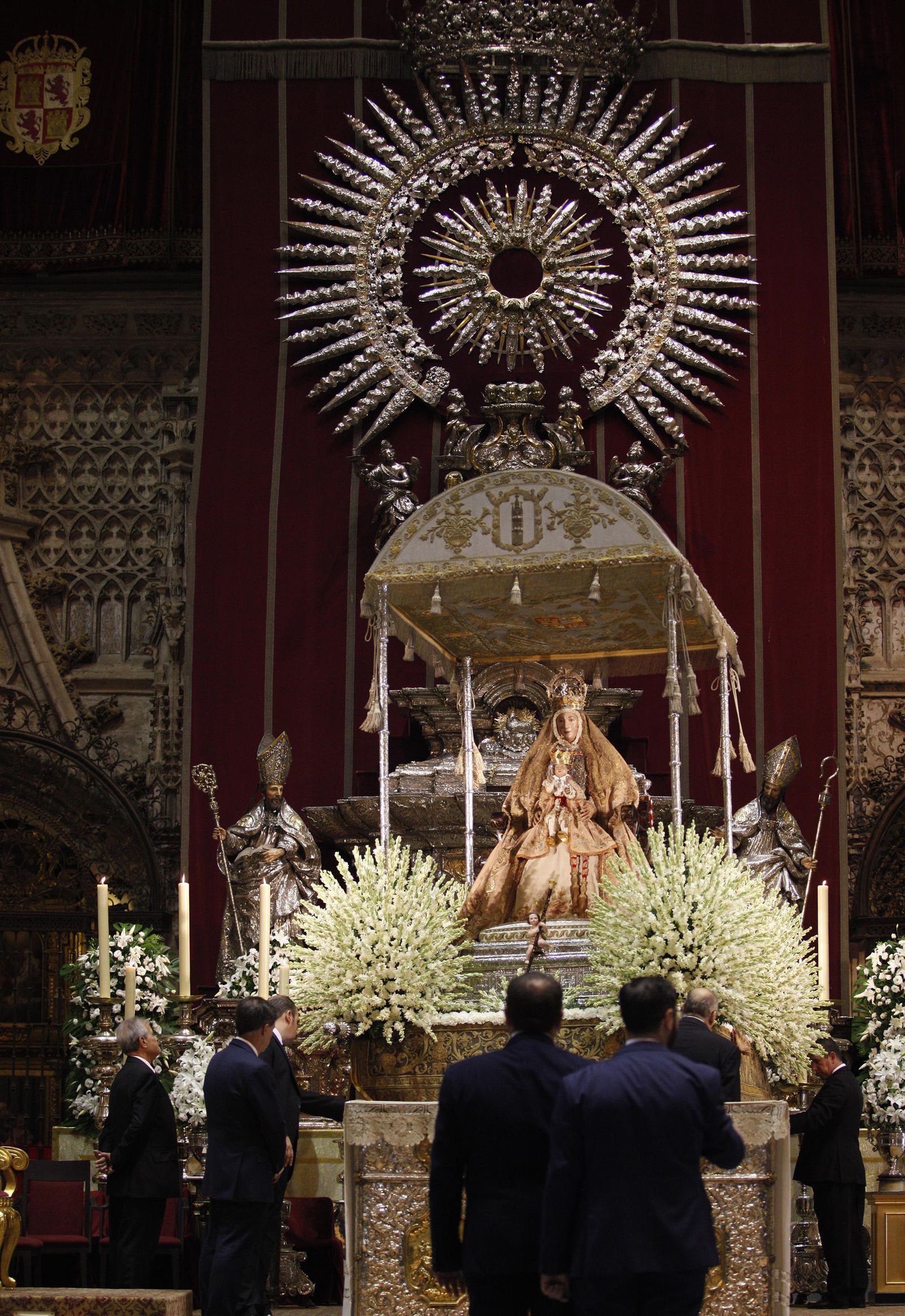 Las procesión de la Virgen de los Reyes