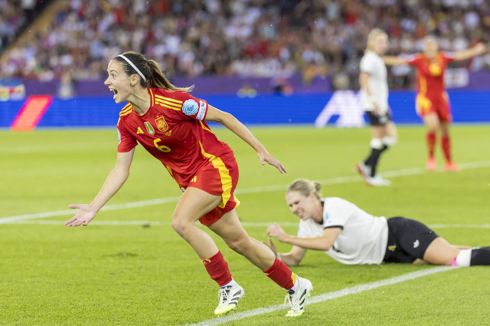 Las mejores imágenes del pase a la final de España ante Alemania en la Eurocopa femenina