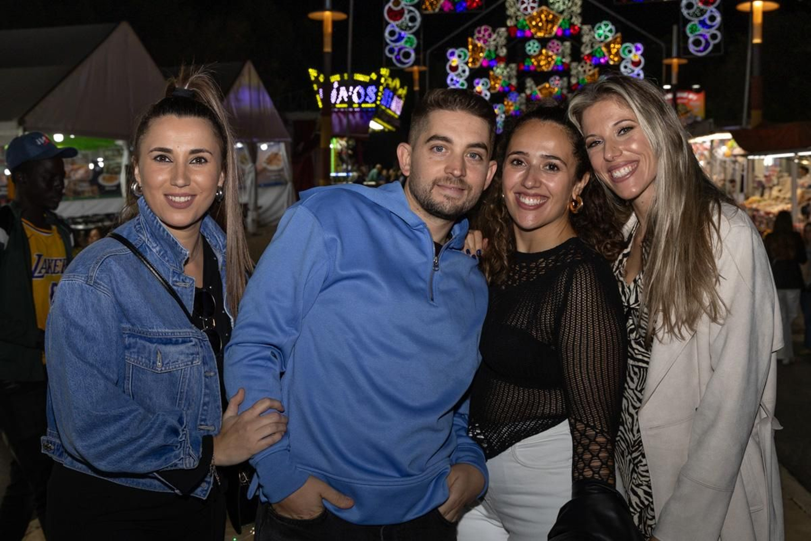 Feria de San Lucas por la noche, en imágenes