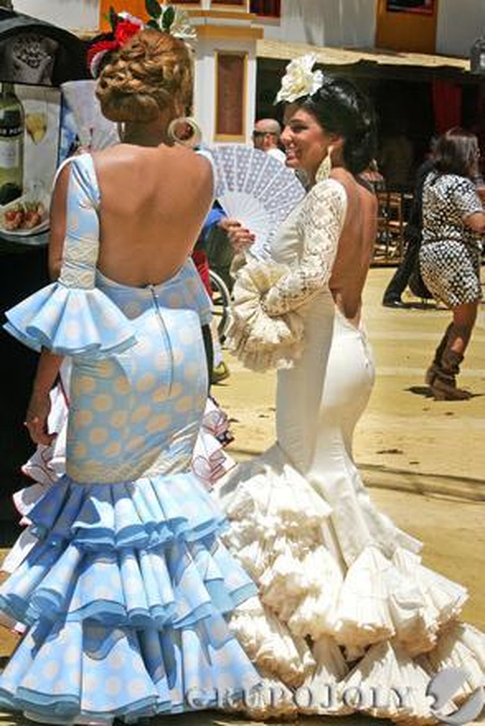 Flamencas paseando por el Hontoria

Foto: Pascual