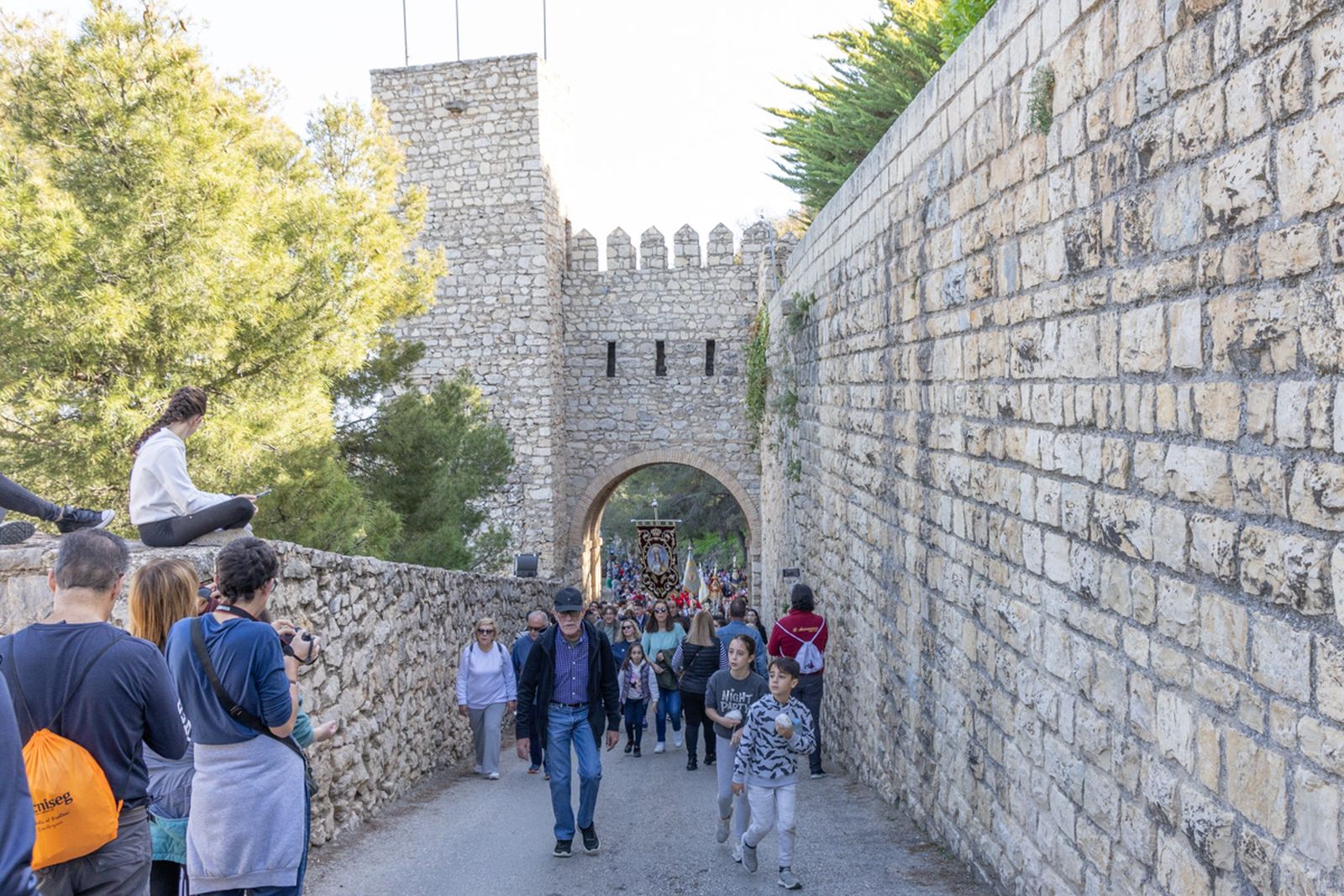 Romería en honor a Santa Catalina, en imágenes