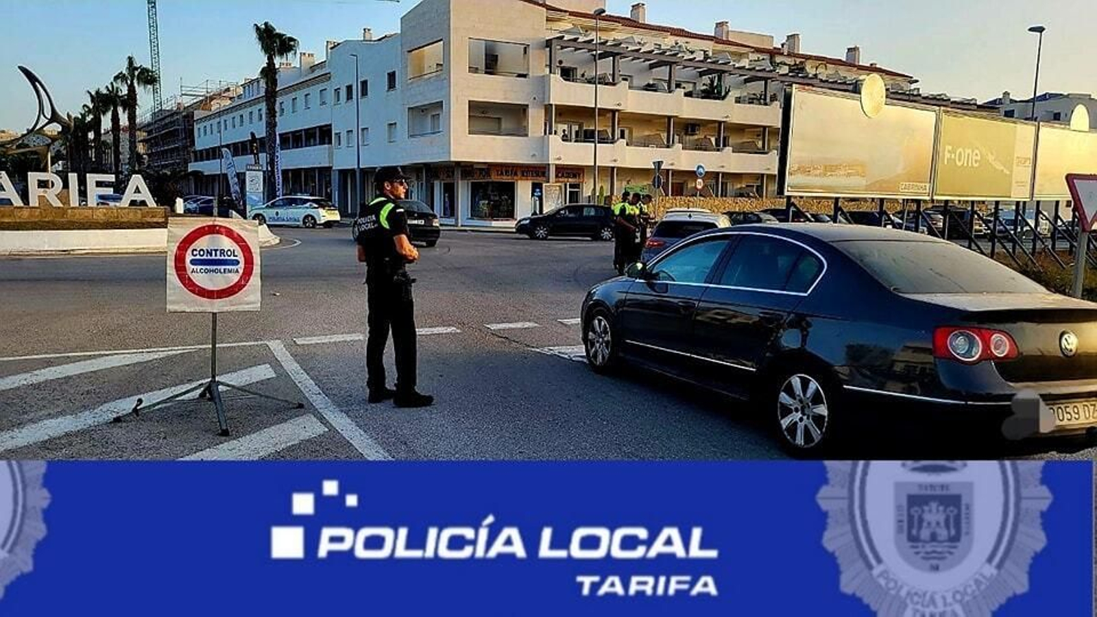 Controles preventivos de alcohol y drogas en Tarifa.