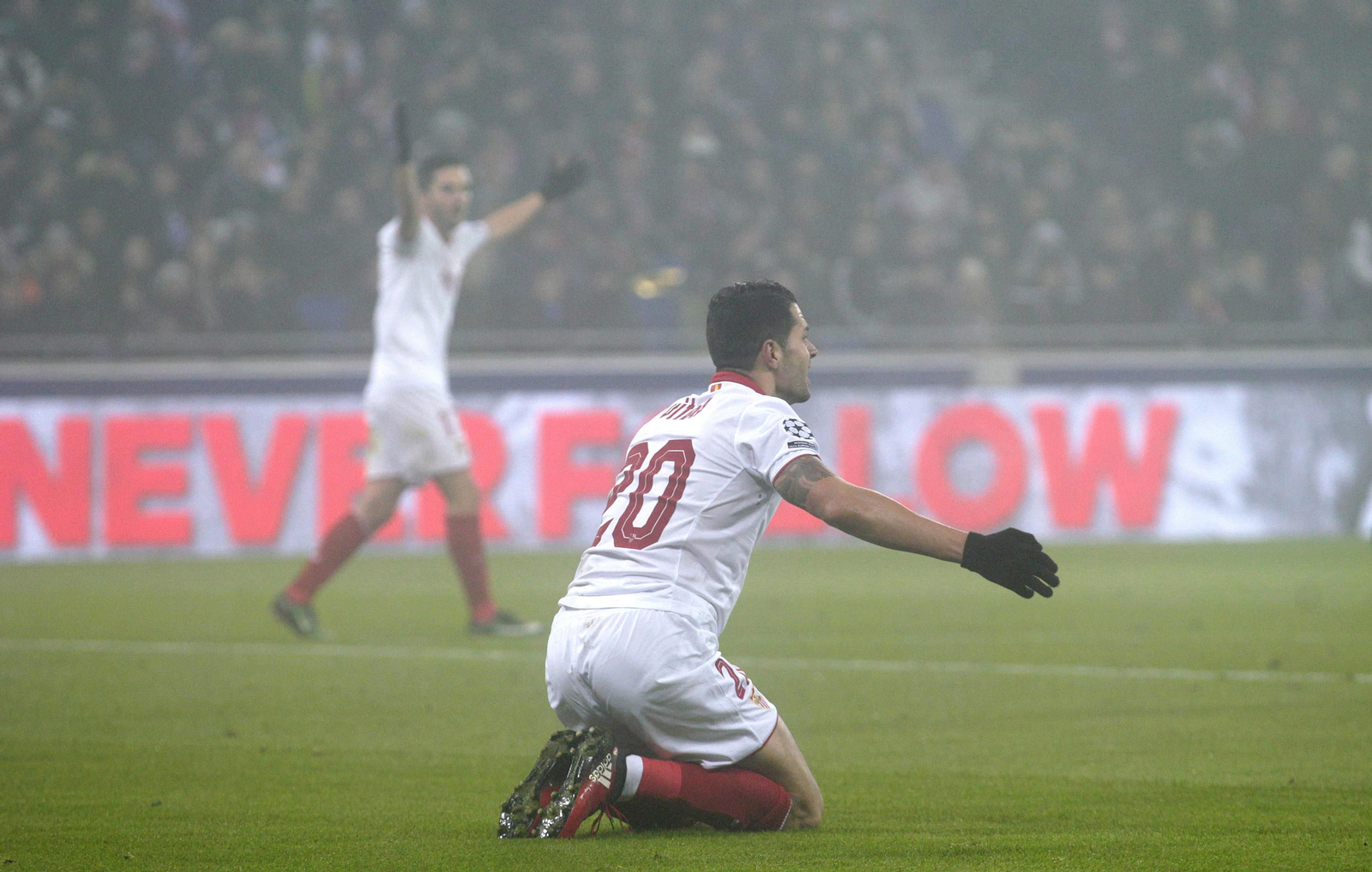 El Lyon-Sevilla, en imágenes.