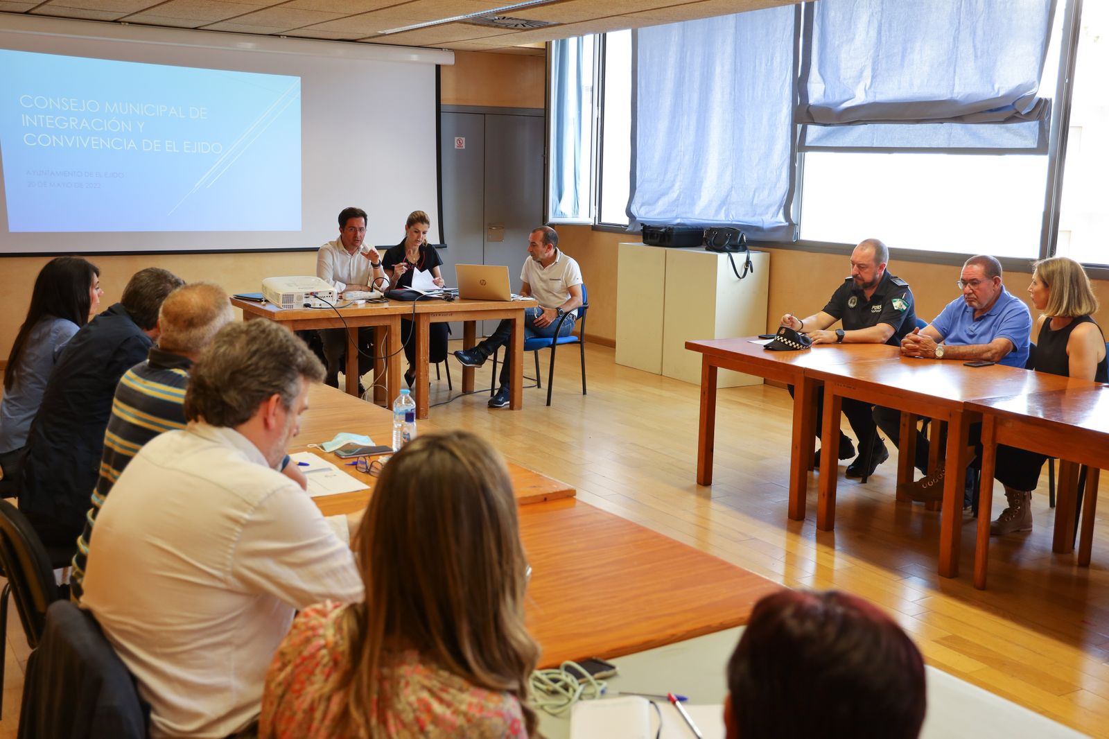 Imagen de la sesión inaugural del nuevo consejo.