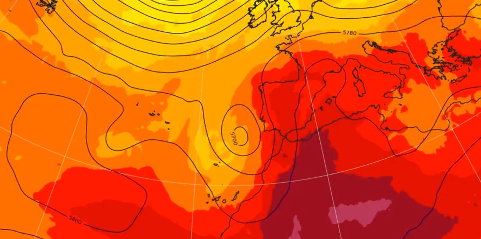 Estimación de las altas temperaturas tras el paso de la DANA