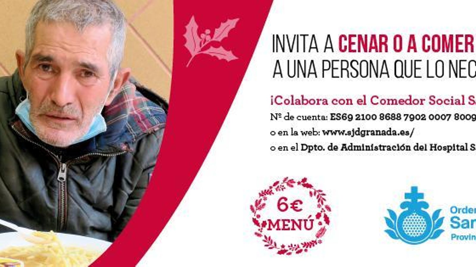 Campaña "Tu solidaridad abraza por Navidad"