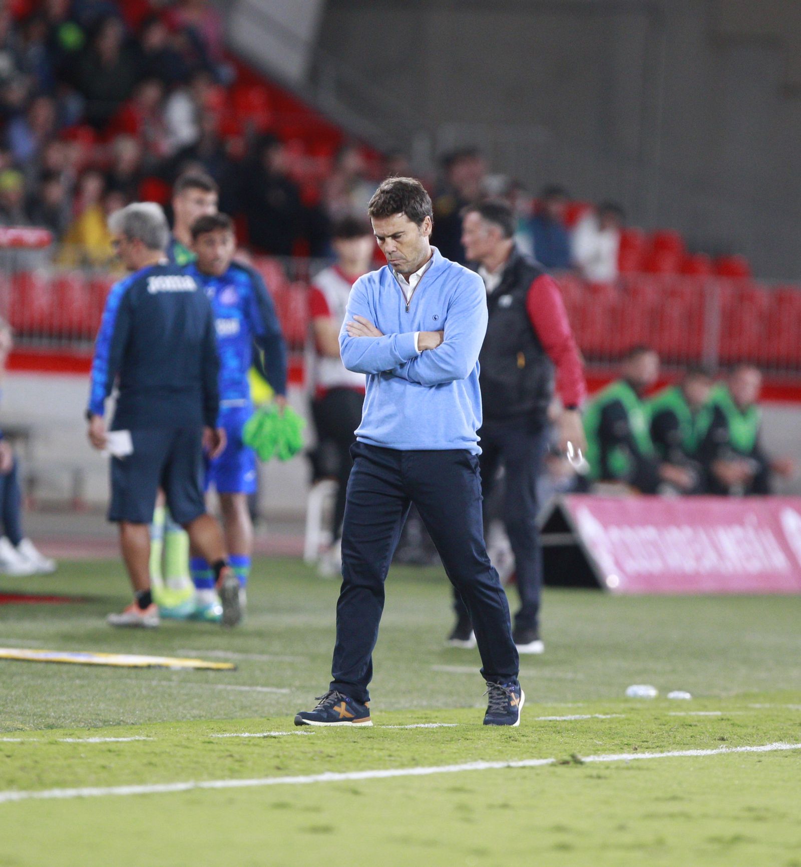 Imágenes del partido de fútbol U.D. Almería-Getafe C.F.
