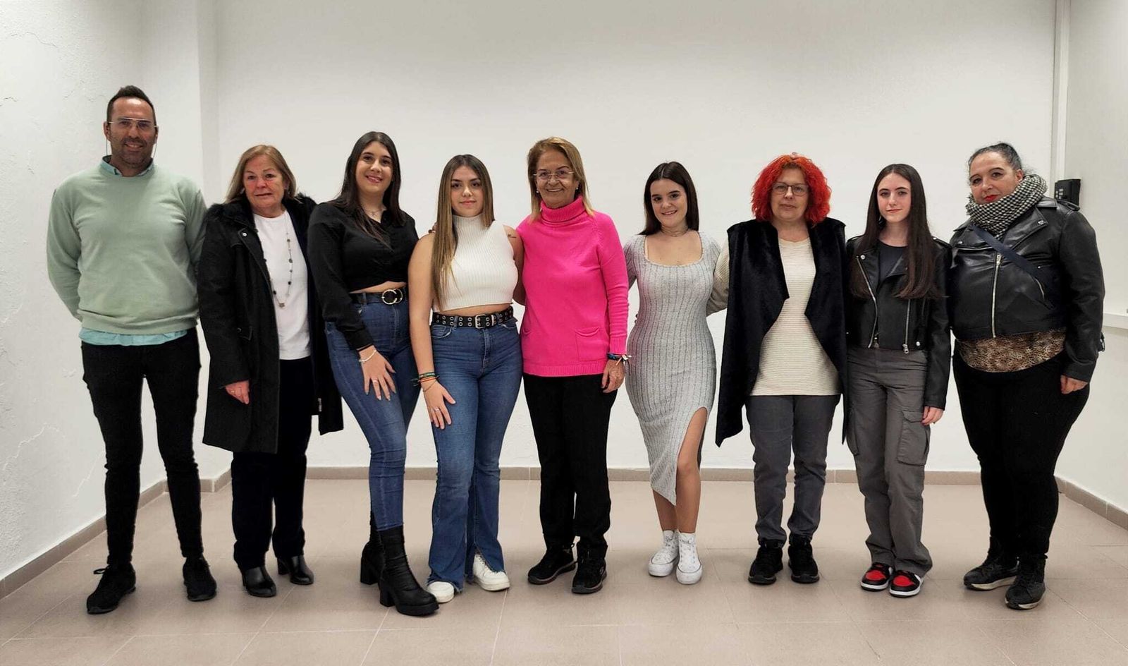 La diosa, las ninfas y los miembros del jurado.