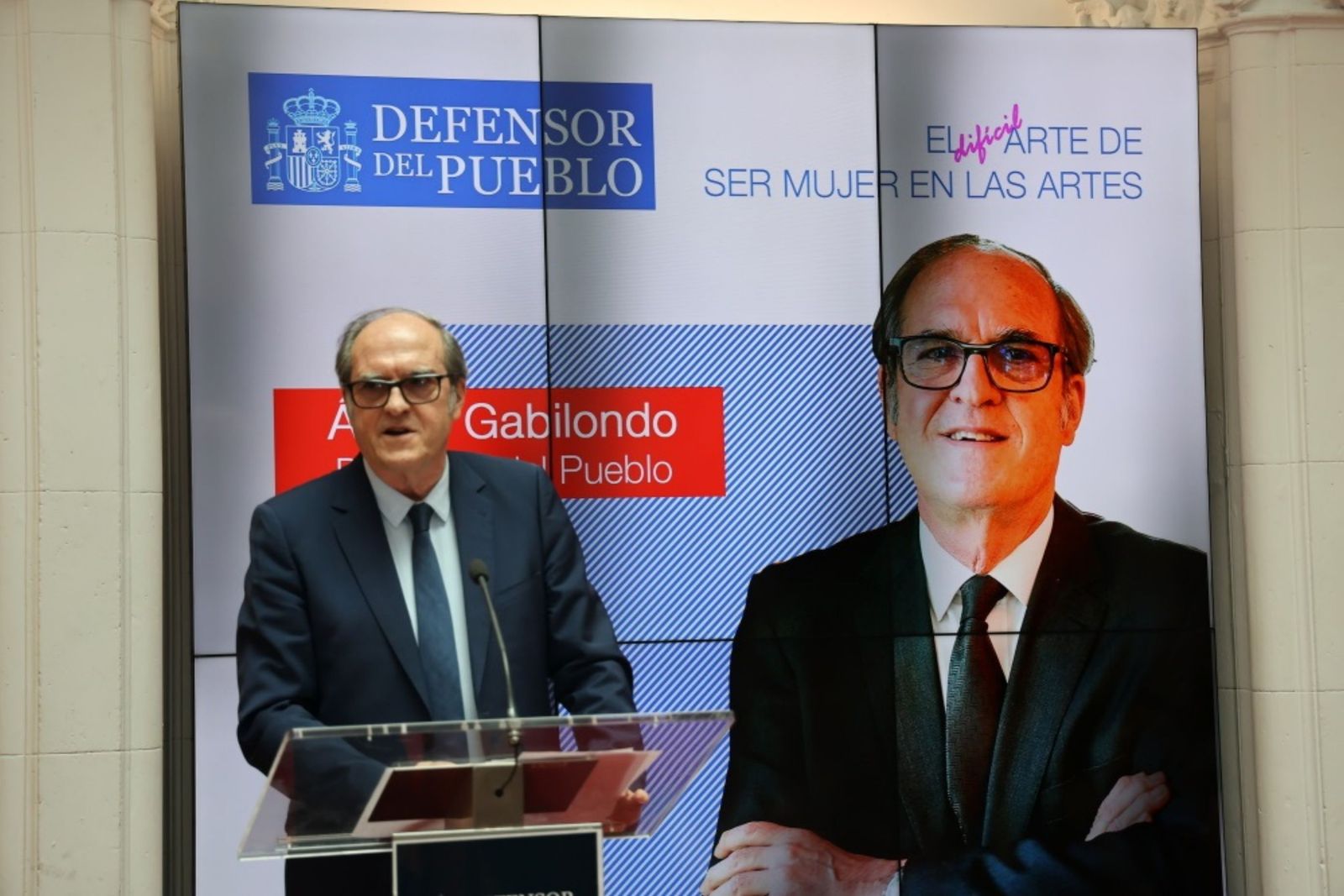 El Defensor del Pueblo, Ángel Gabilondo.