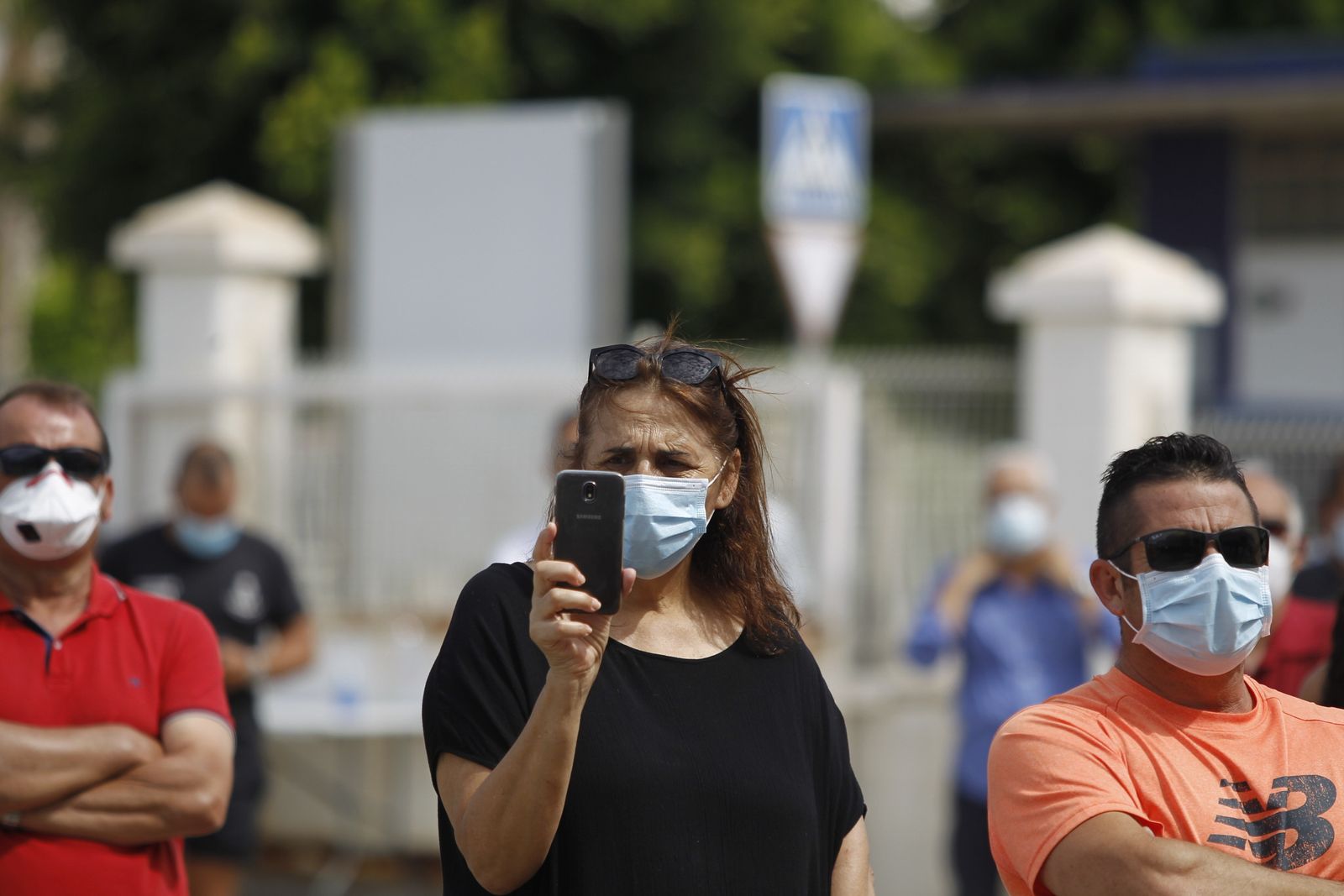 Fotogalería protestas pescadores de Carboneras
