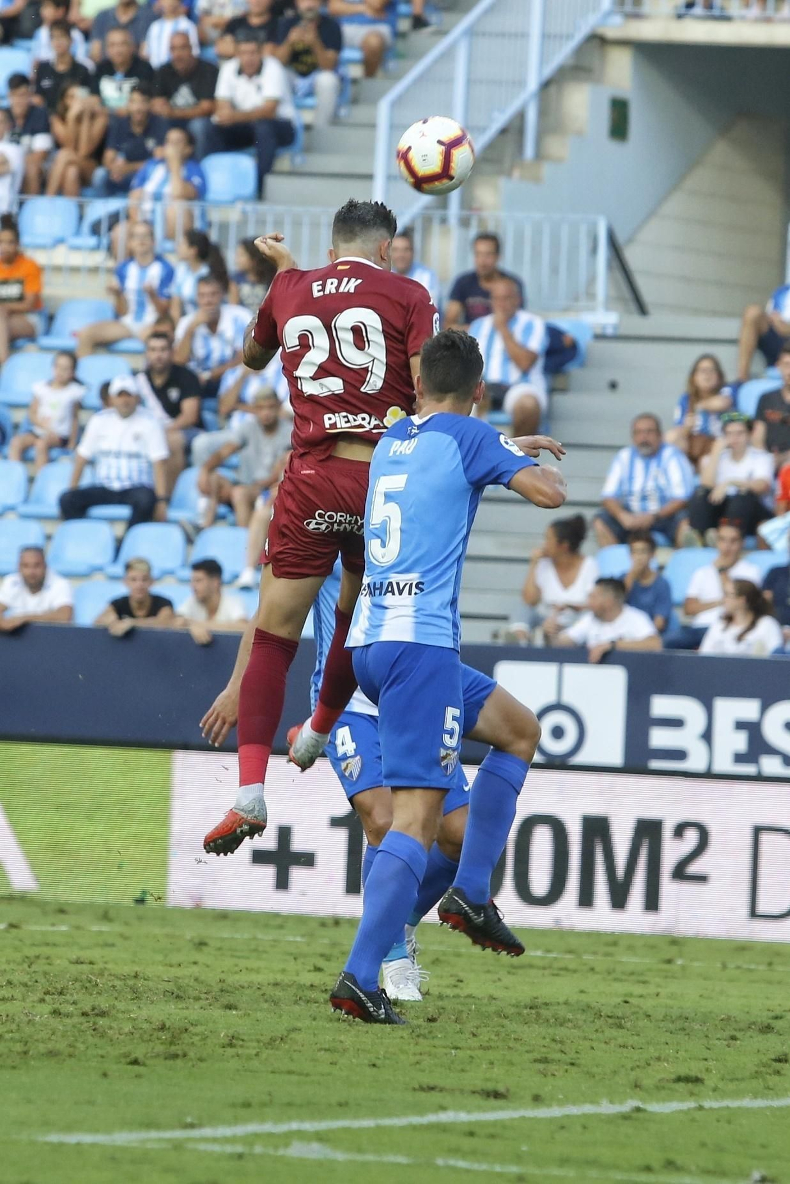 El Málaga CF-Córdoba CF, en imágenes