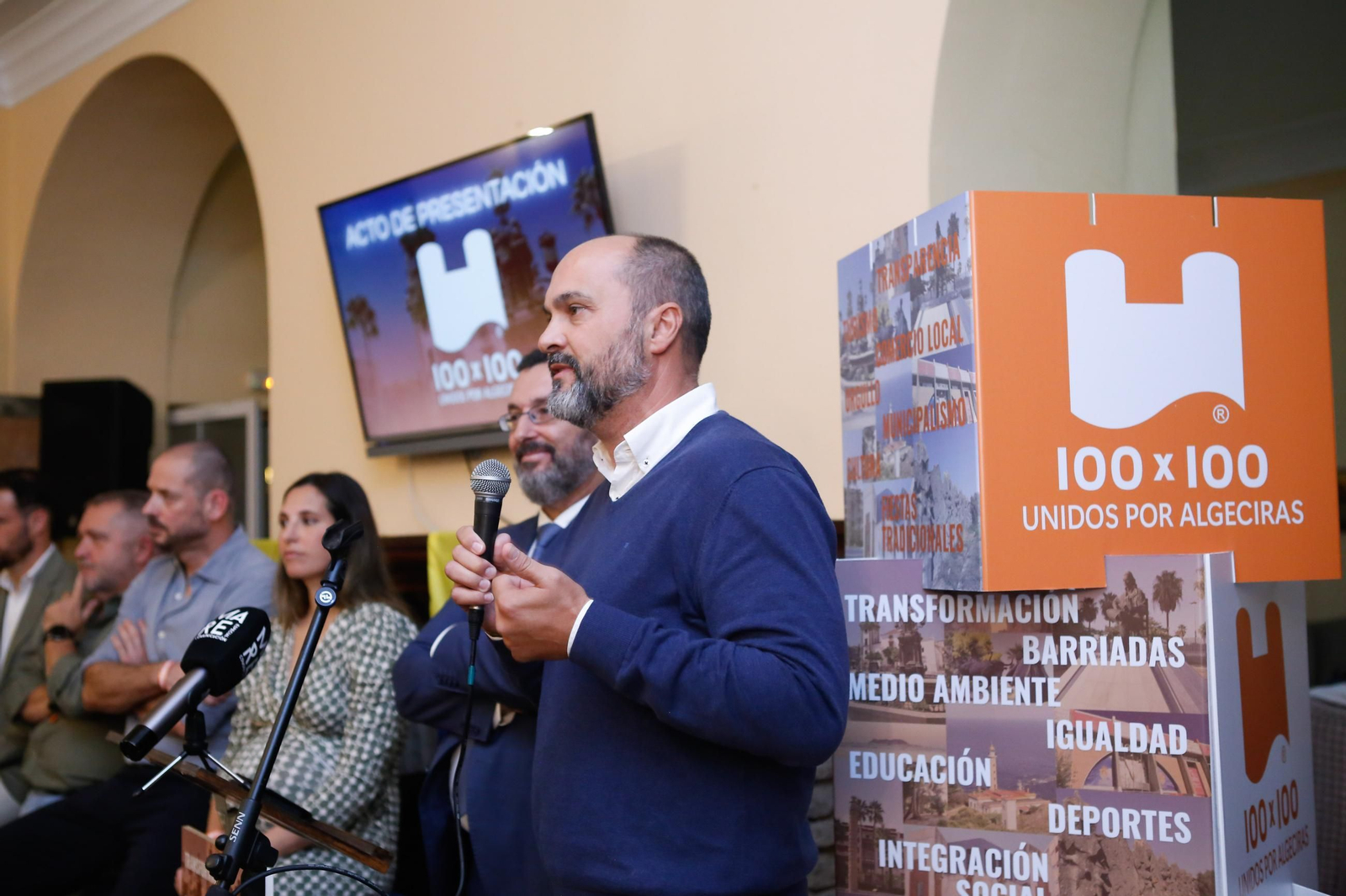 Las fotos de la presentación de 100x100 Unidos por Algeciras en el hotel Reina Cristina