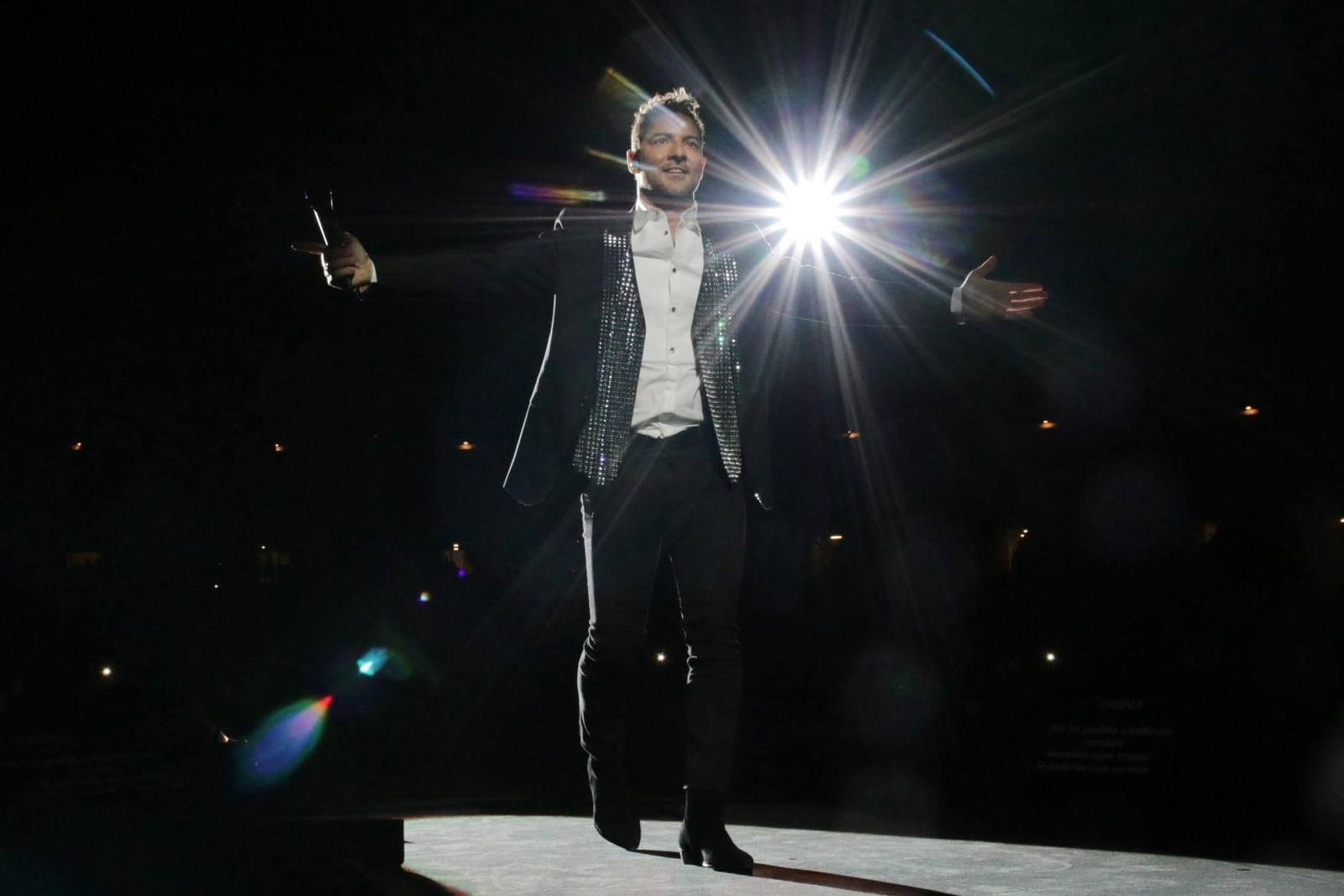 Las mejores imágenes del concierto de David Bisbal en Almería