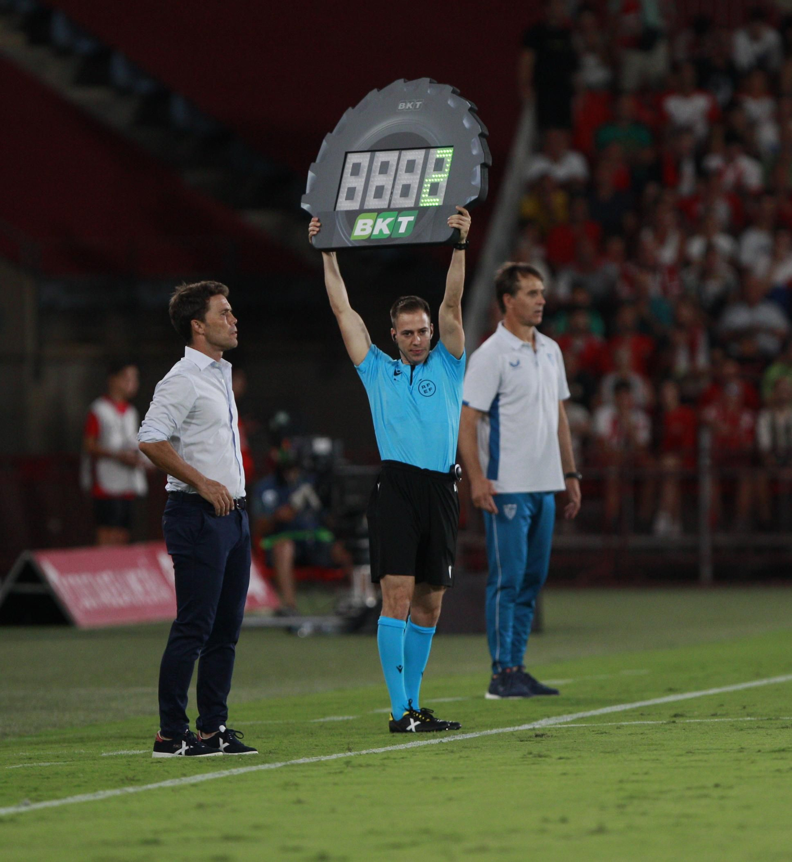 Imágenes del partido U.D. Almería-Sevilla F.C.