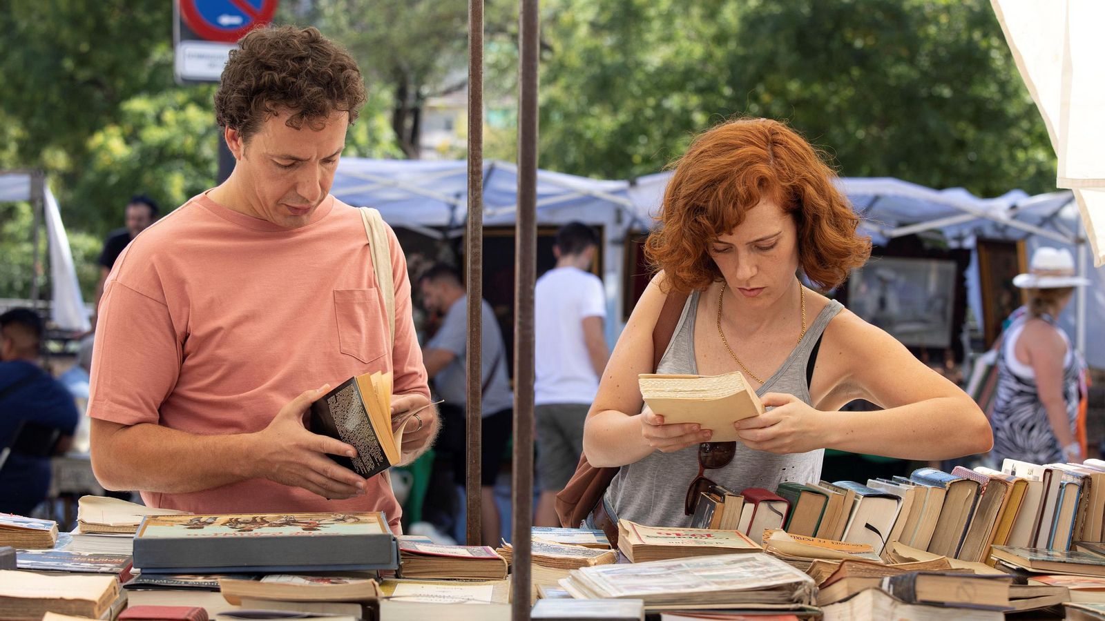 Vito Sanz e Itsaso Arana interpretan a una pareja en crisis que decide celebrar su separación.