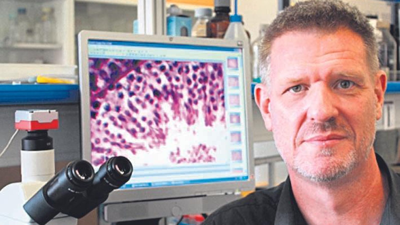 El profesor e investigador de genética, David Bueno i Torrens.