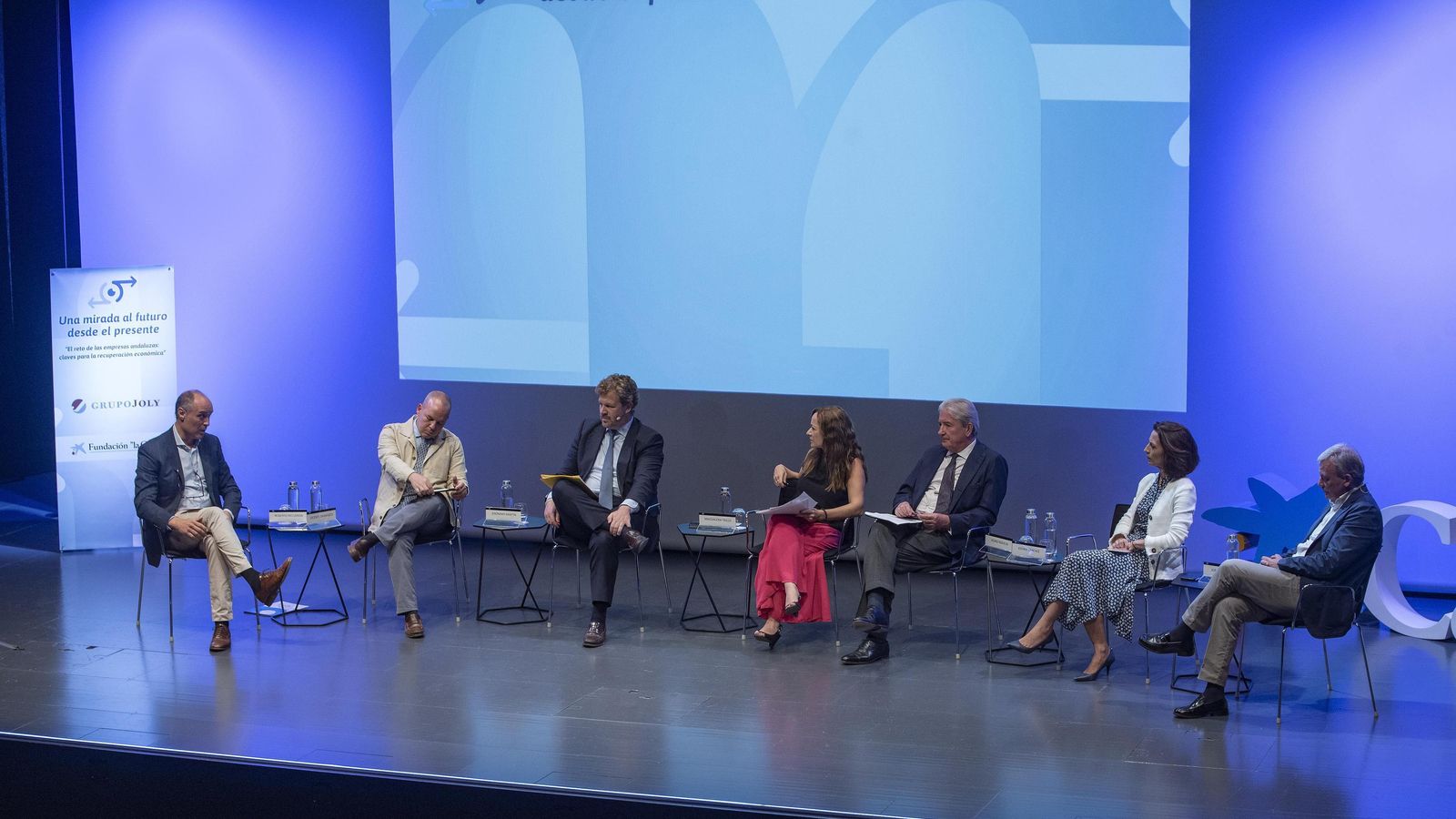 Uno de los momentos de la mesa redonda, celebrada en Caixafórum