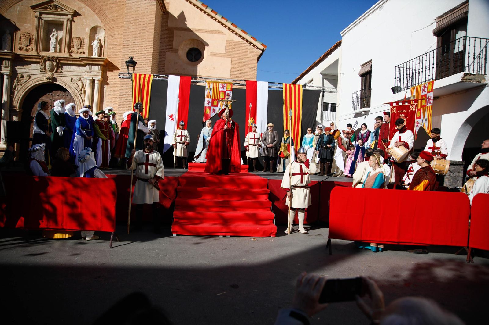 La Recreación de la Pernoctación de los Reyes Católicos en Fiñana, en imágenes