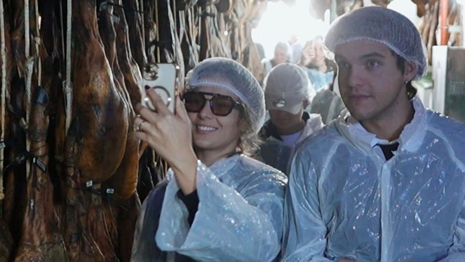 Erasmus visitando la Sierra de Huelva.