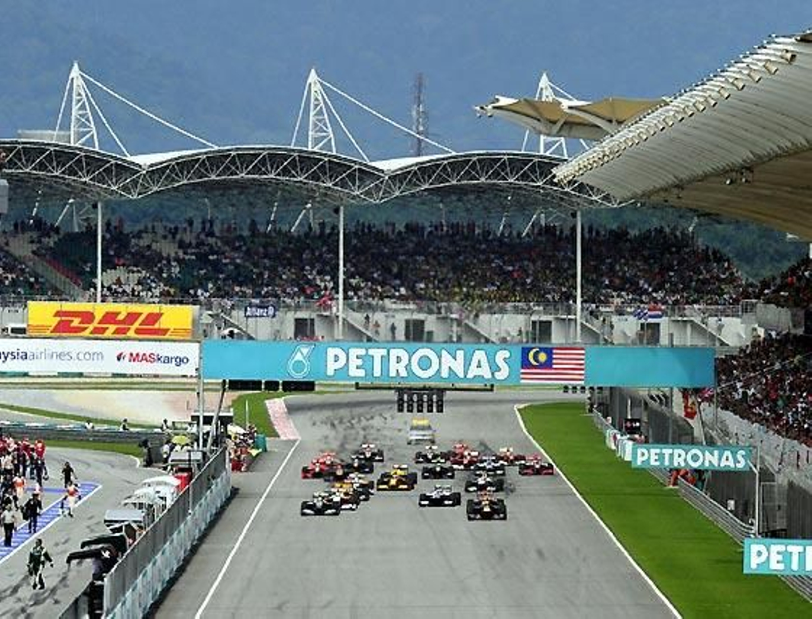 Inicio del Gran Premio de Malasia.

Foto: Reuters / Afp Photo / Efe