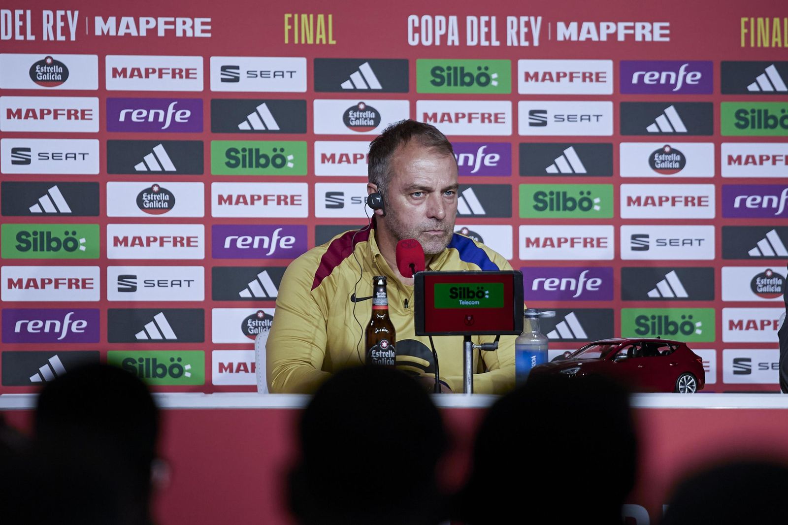 La fotos del día antes de la final de Copa Barcelona - Real Madrid