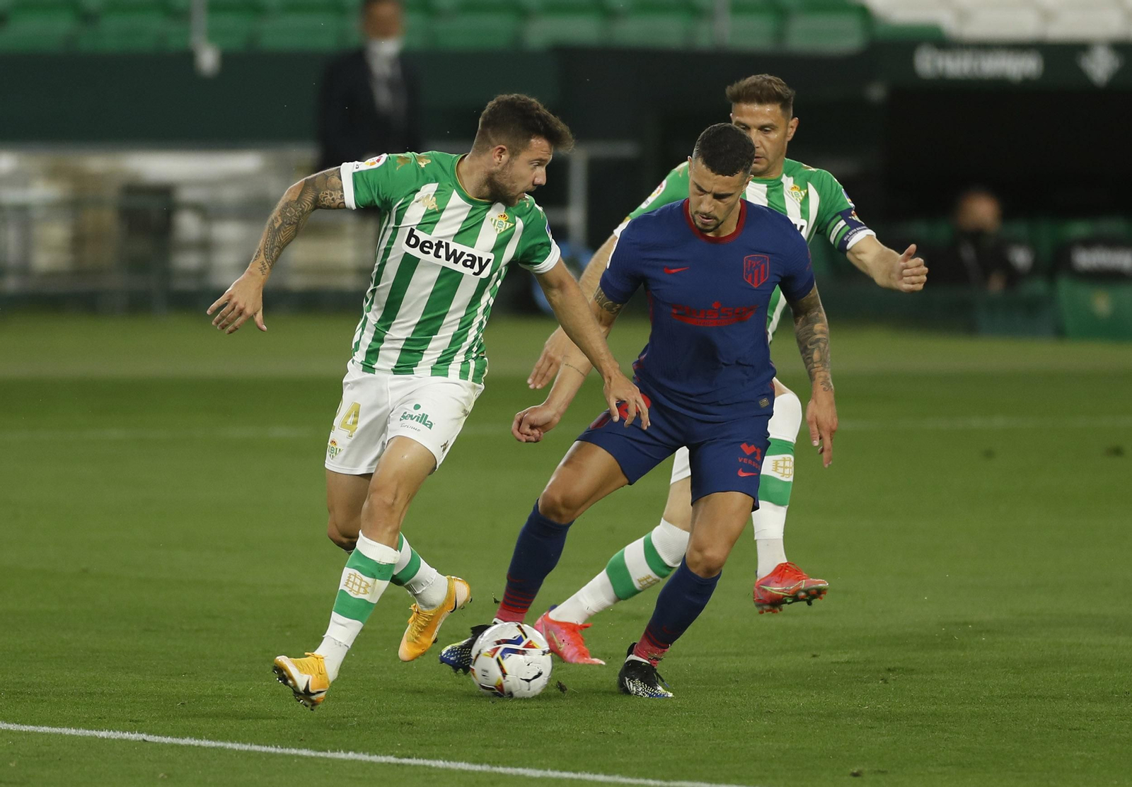 Las imágenes del Betis-Atlético de Madrid