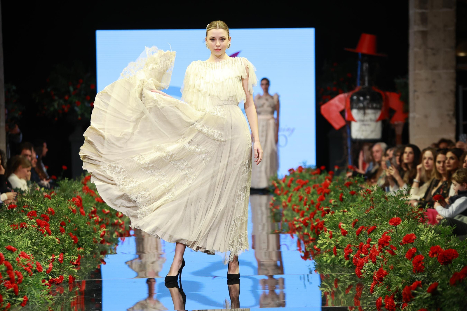 Desfile de Teresa Ninú - Atelier Nuria Chaparro en la Pasarela Flamenca Jerez Tío Pepe 2023