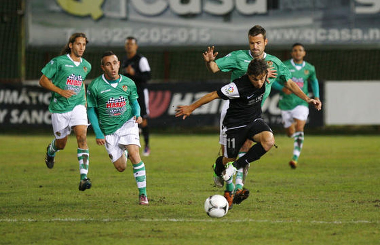 El equipo blanquiazul encarrila la eliminatoria   Foto: M. H.
