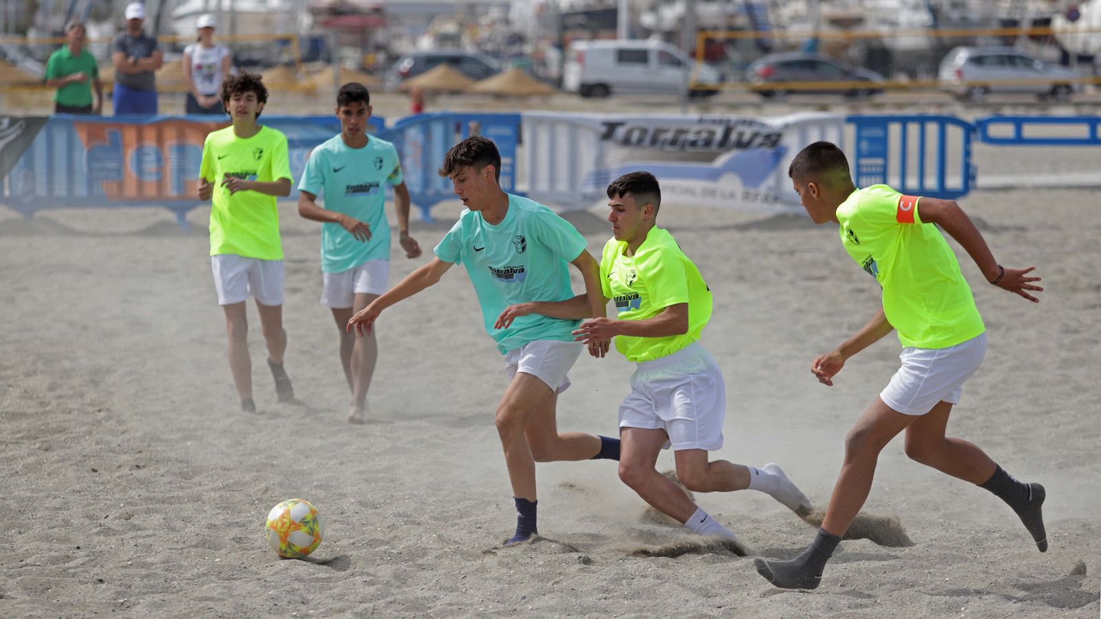 Fotos Torneo de Selecciones Comarcales de Cádiz de Fútbol Playa  categoría cadete en La Línea