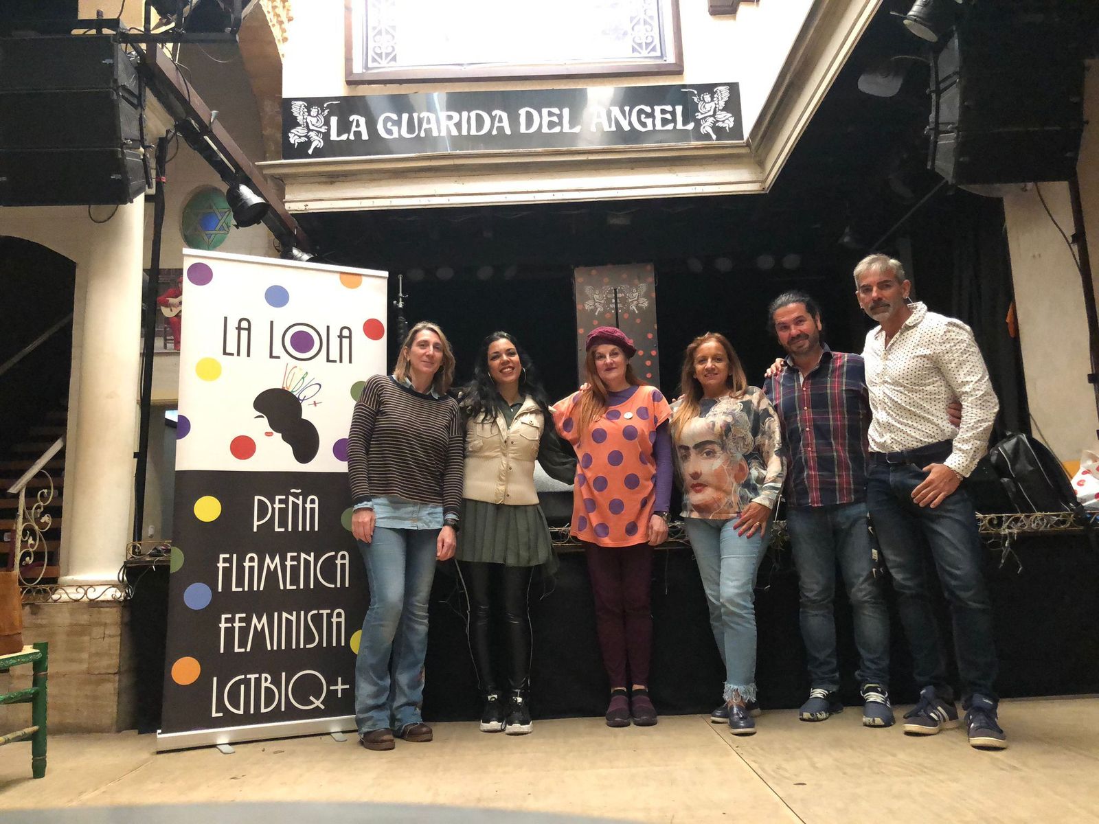 La nueva junta directiva de 'La Lola'