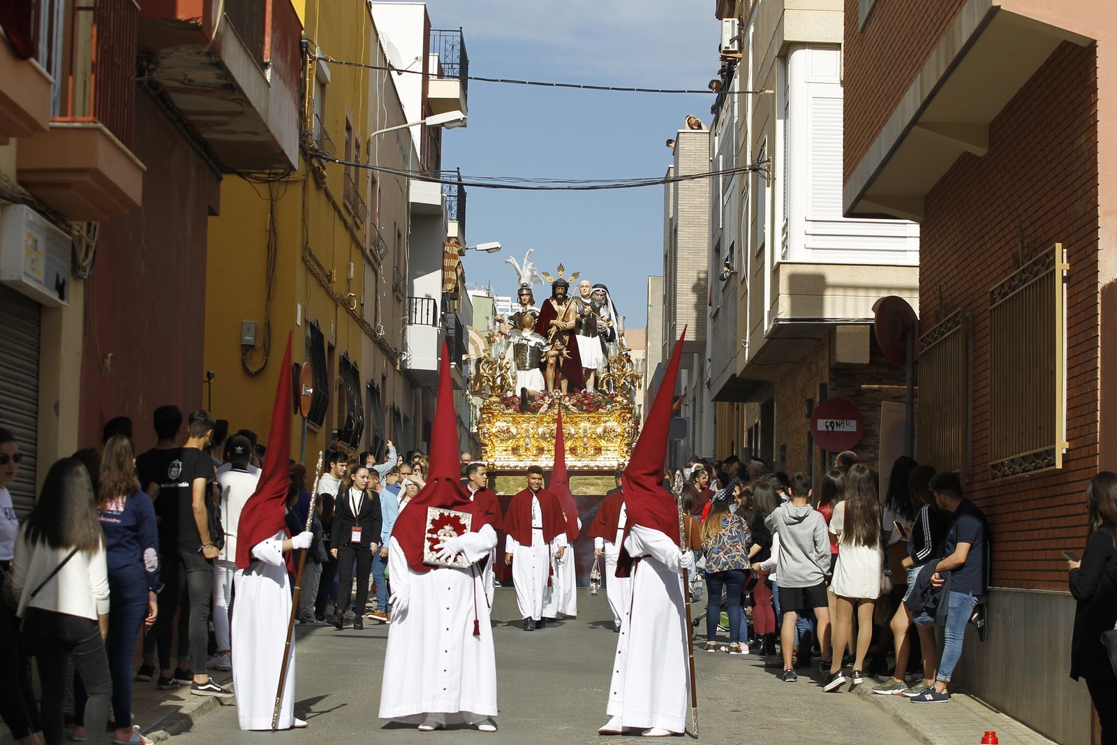 Imágenes de la Procesión de Coronación. Barrio de Los Molinos. Semana Santa Almería 2019