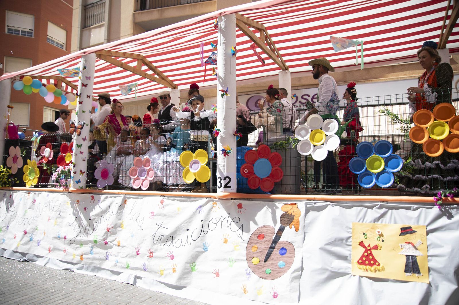 Las imágnes de la misa y procesión en honor a San Marcos en El Ejido