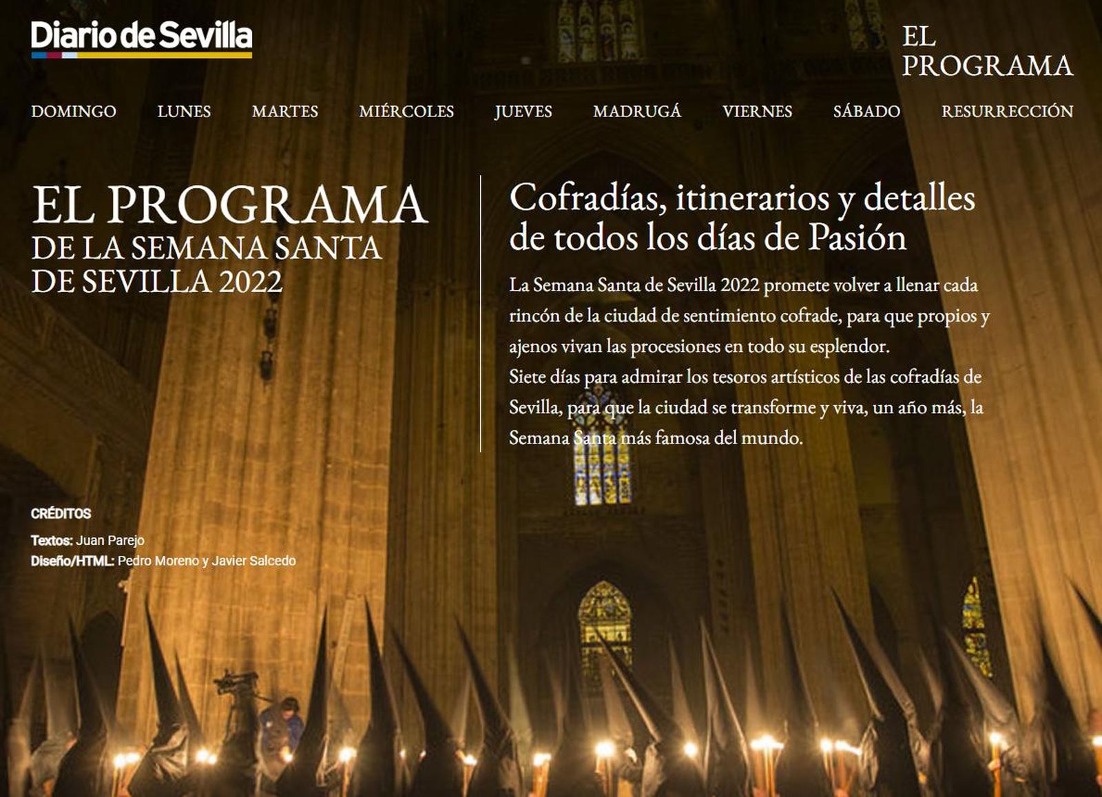 Vive la Semana Santa como nunca con Diario de Sevilla.