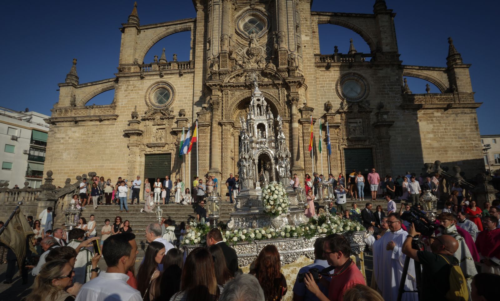 Imágenes de la procesión del Corpus en Jerez
