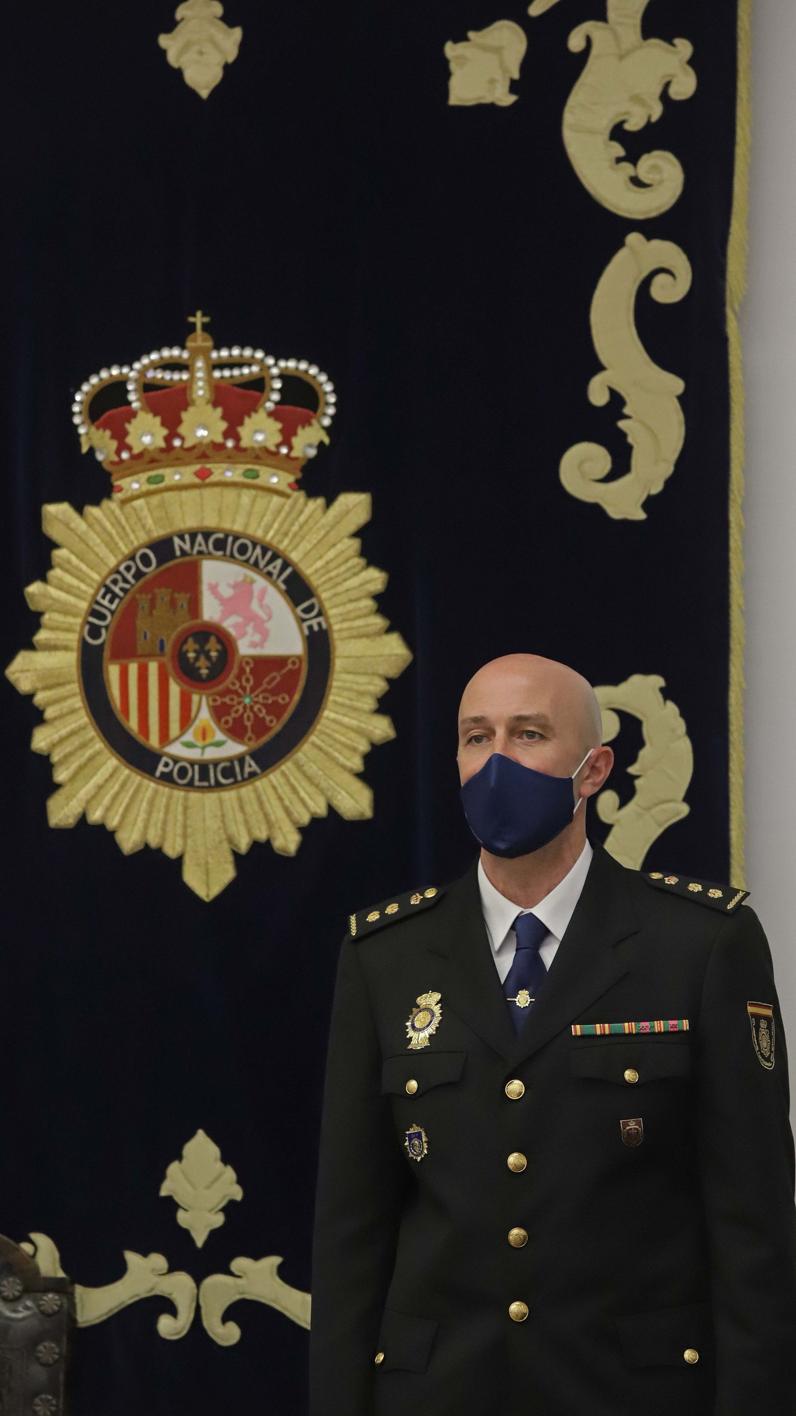 Fotos de la jura de cargo del nuevo comisario de la Policía Nacional en La Línea