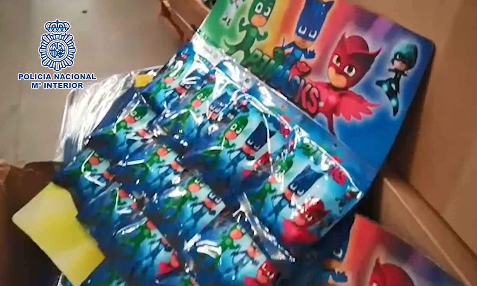 Uno de los juguetes intervenidos.
