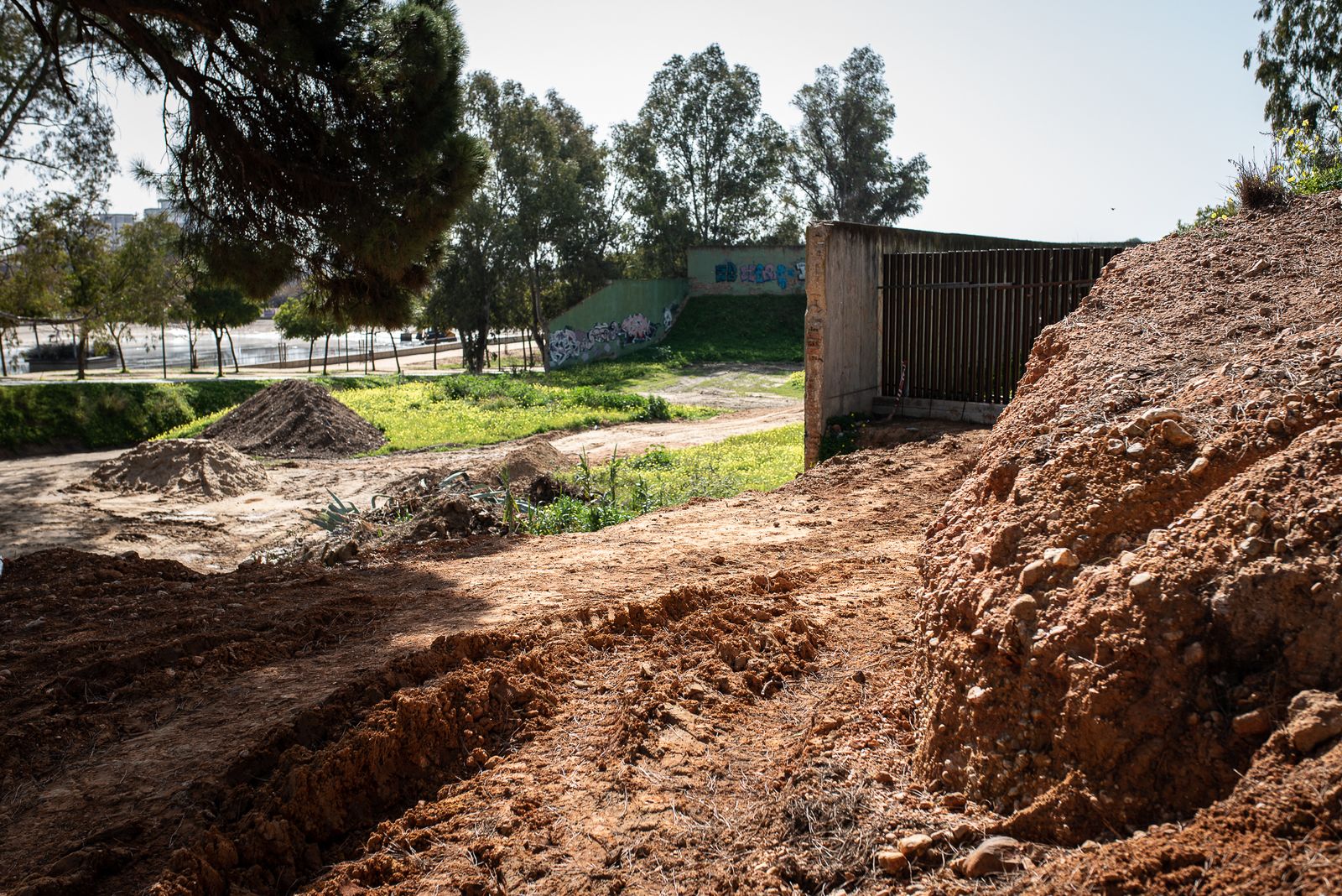Actuaciones de mejora en el Parque Moret, en imágenes