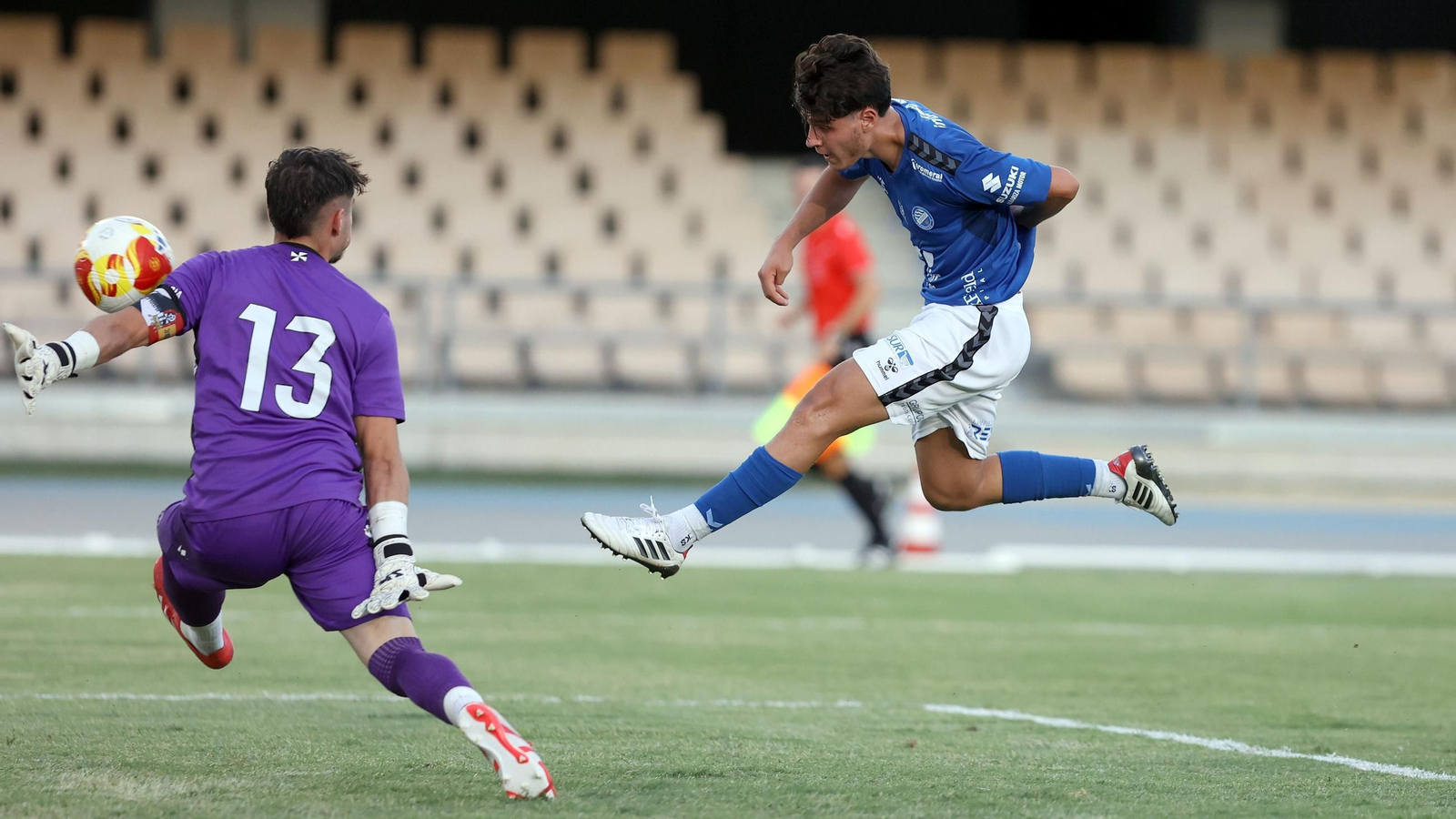 Imágenes del amistoso entre el Xerez DFC y el Ceuta B en Chapín