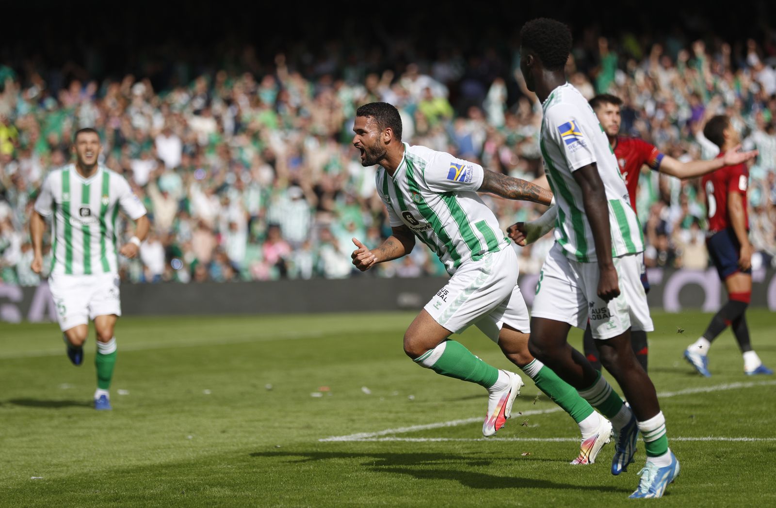 Imagen del partido Betis-Osasuna de Liga