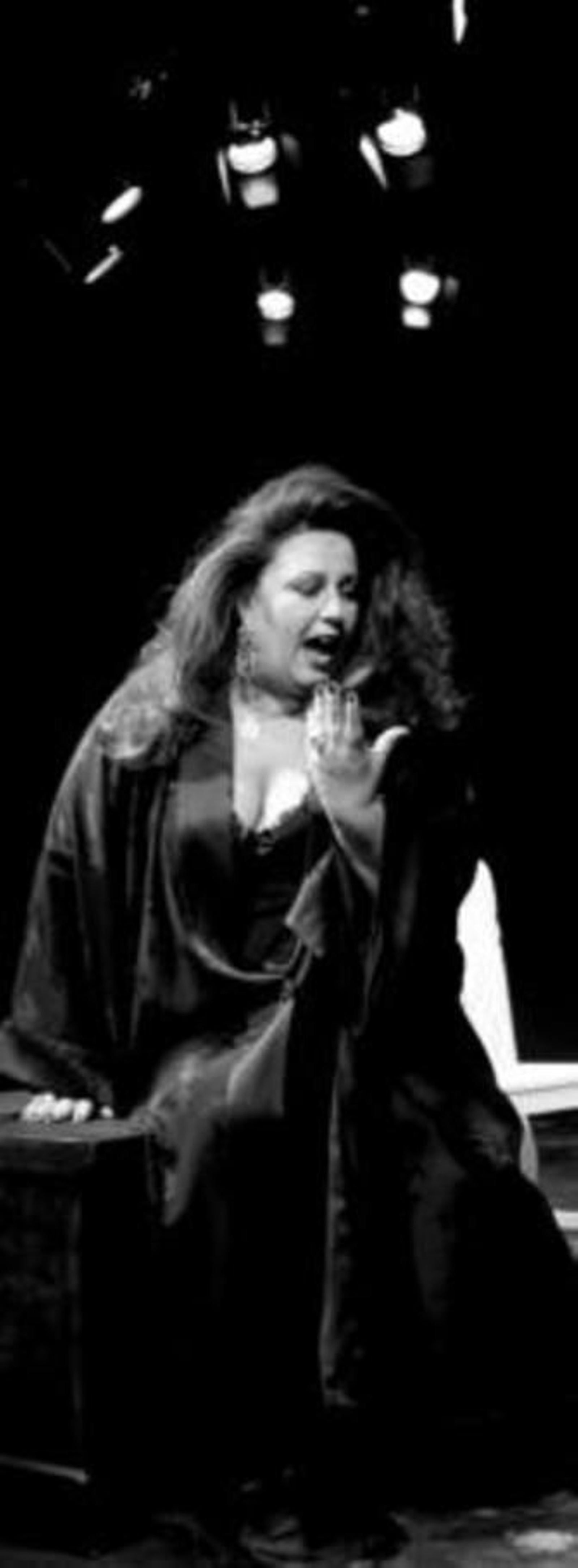 La actriz y cantante Eva Diago, en la piel de 'la más grande'.