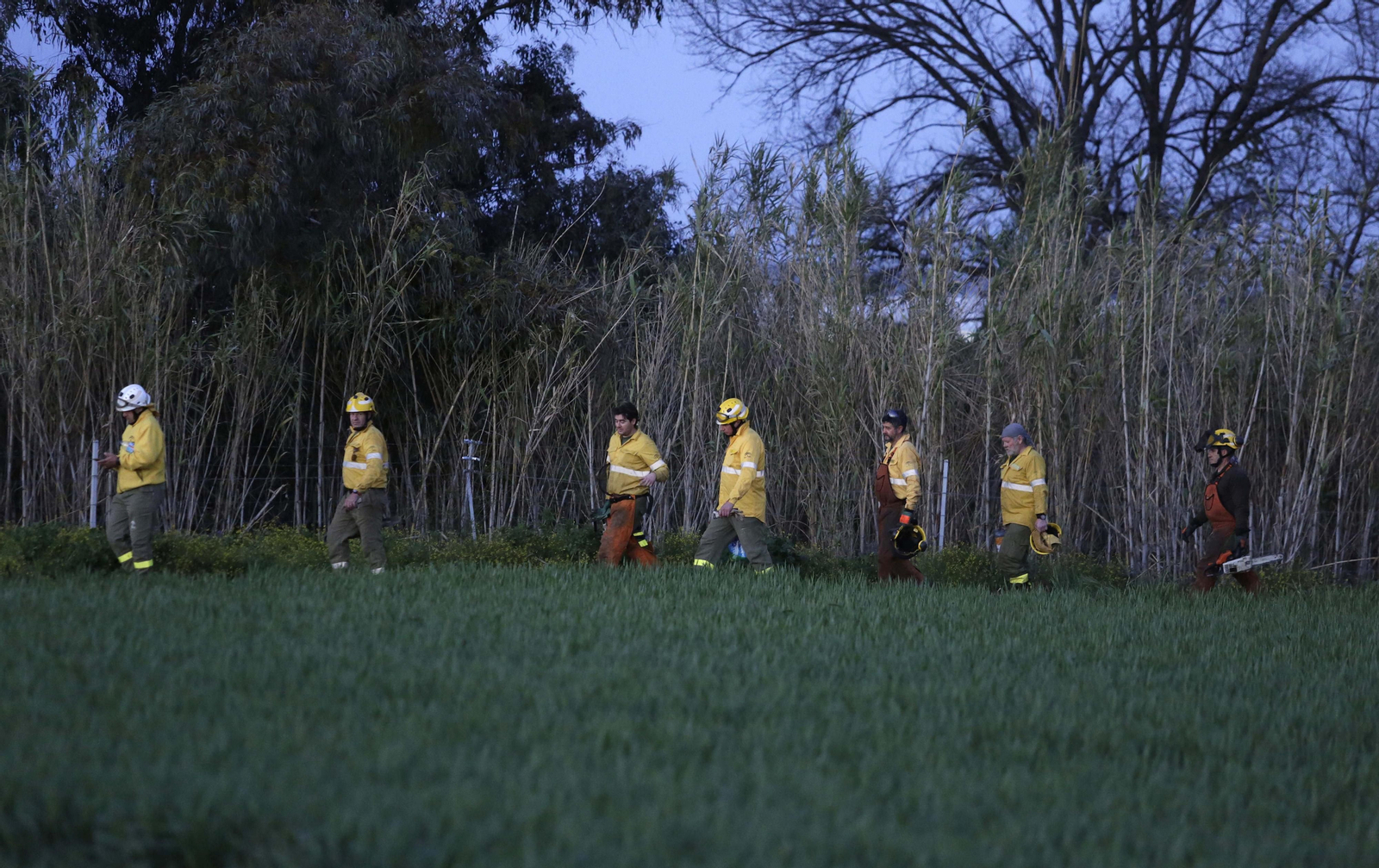 La búsqueda del guardia civil en Guillena