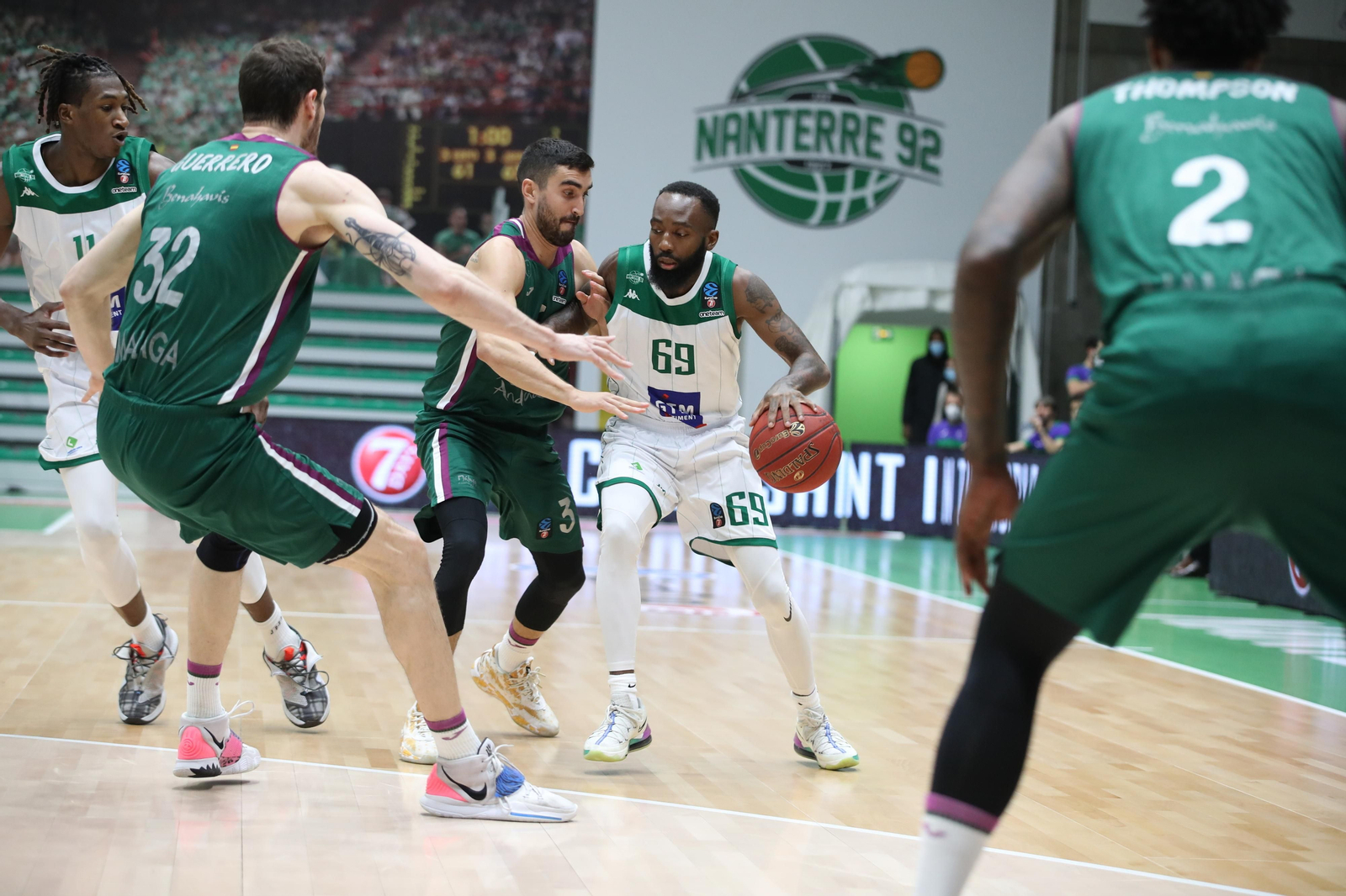 Las fotos del Nanterre-Unicaja.