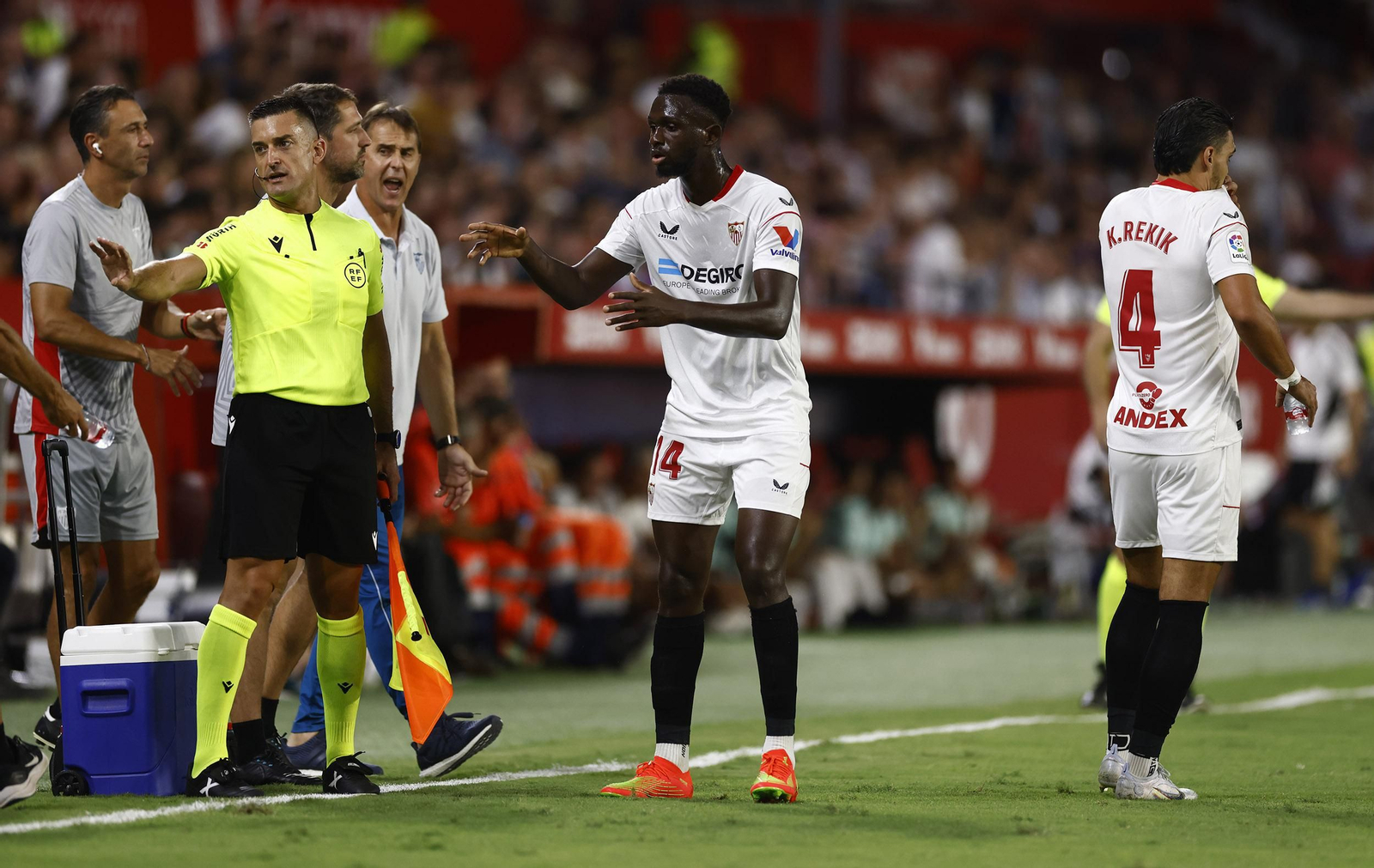 Las imágenes del Sevilla-Valladolid