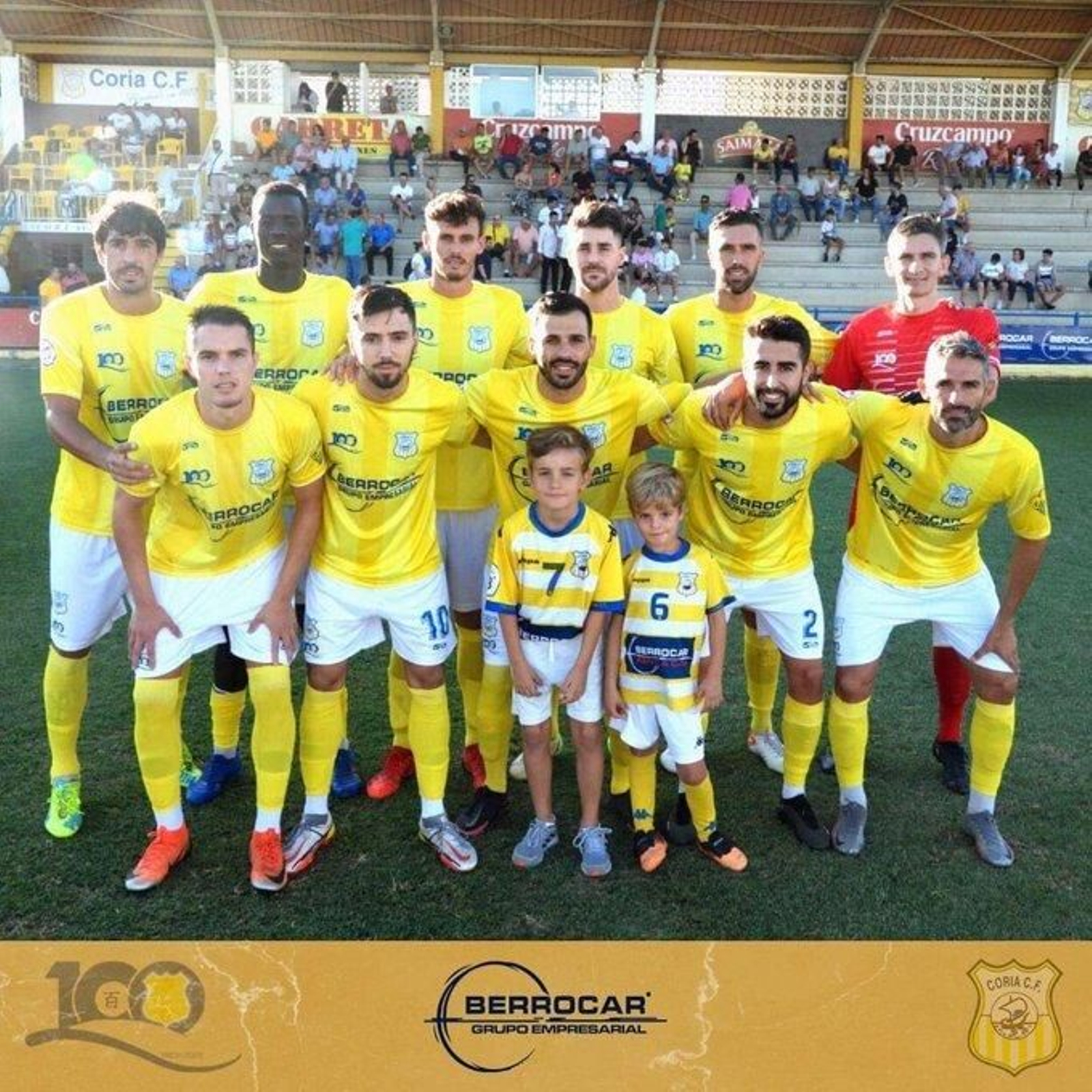 Formación del Coria.