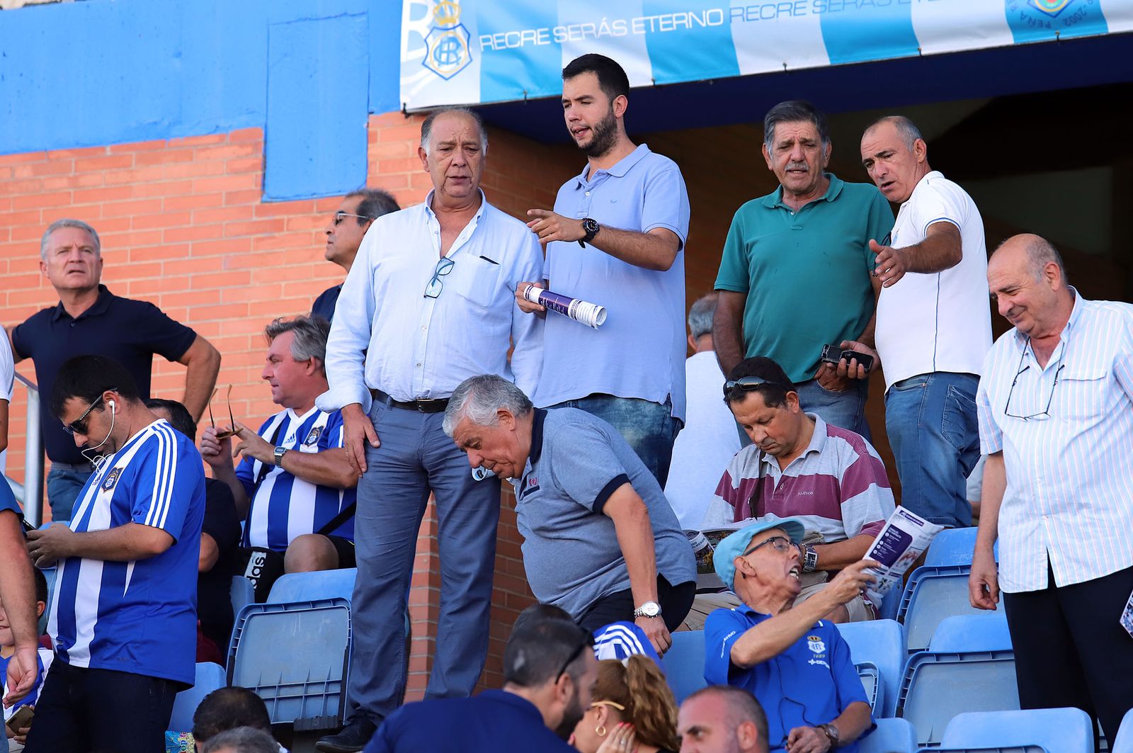 Imágenes del mejor ambiente en el Estadio Nuevo Colombino